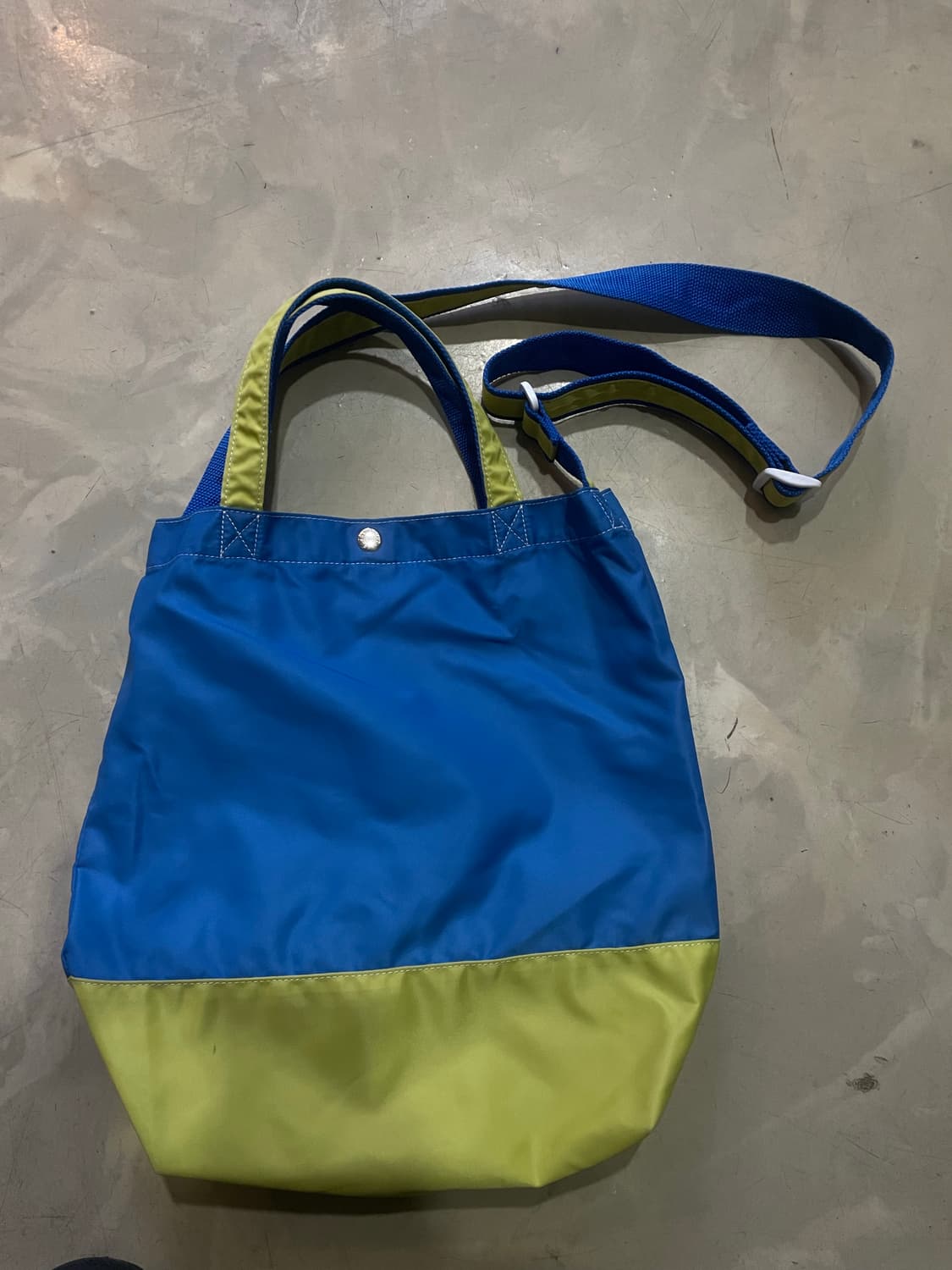 요시다 포터 크로스백 블루 옐로우 상품이미지3