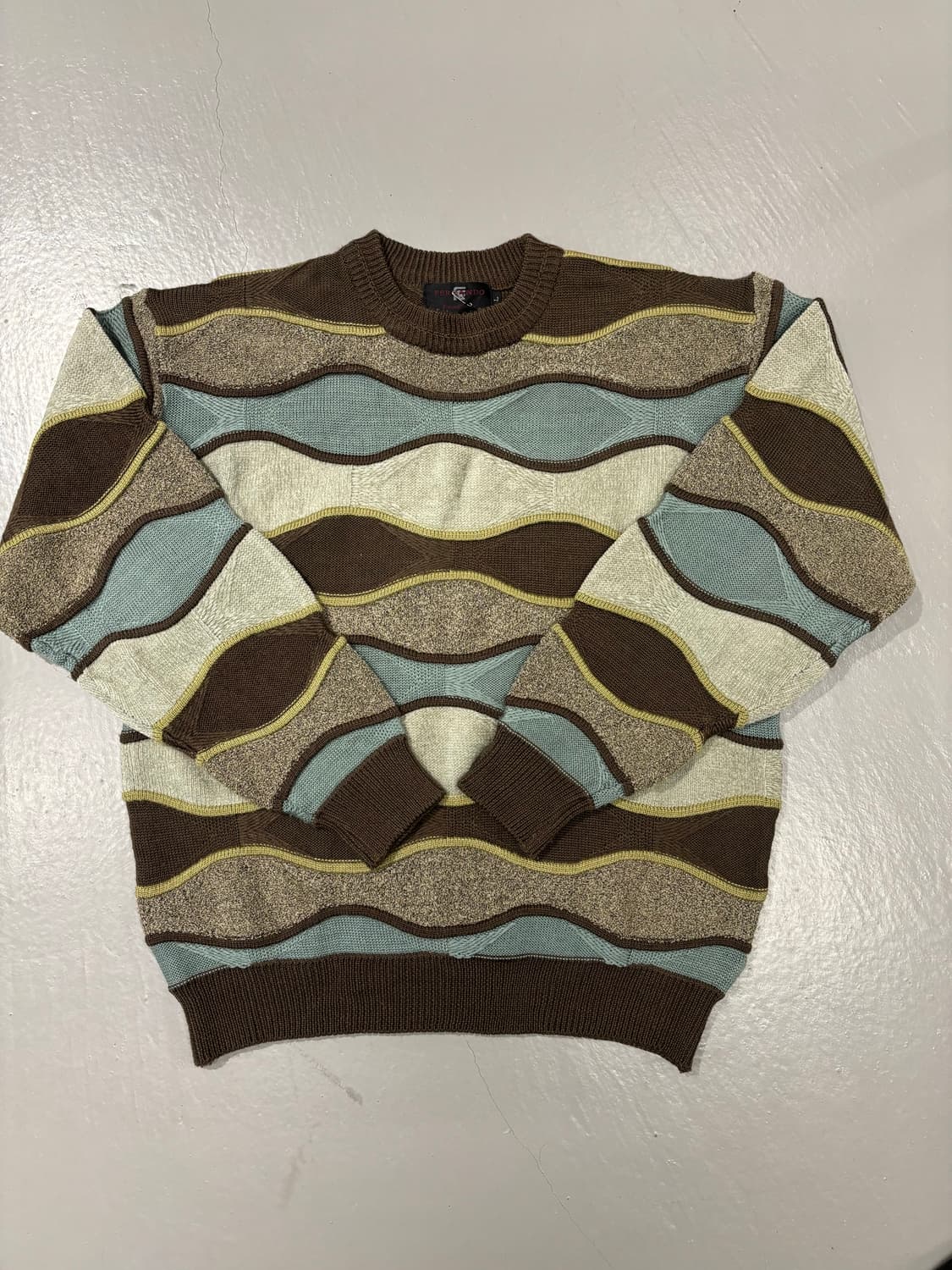 빈티지 케이블 니트 상품이미지4