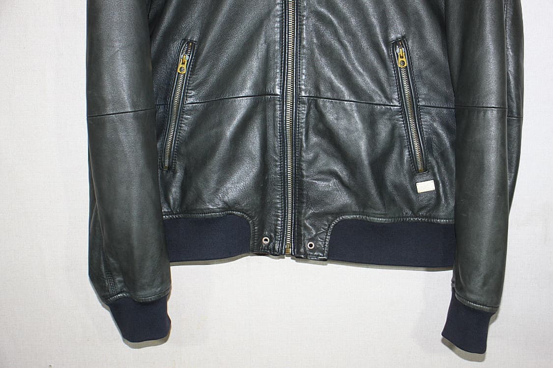 DIESEL 디젤가죽후드자켓 (M) 상품이미지4