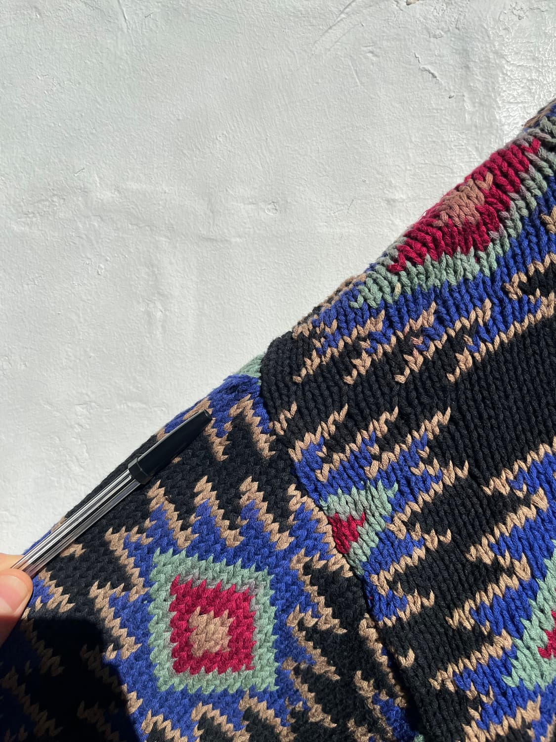 Izod 빈티지 아즈텍 패턴 니트 M 상품이미지6