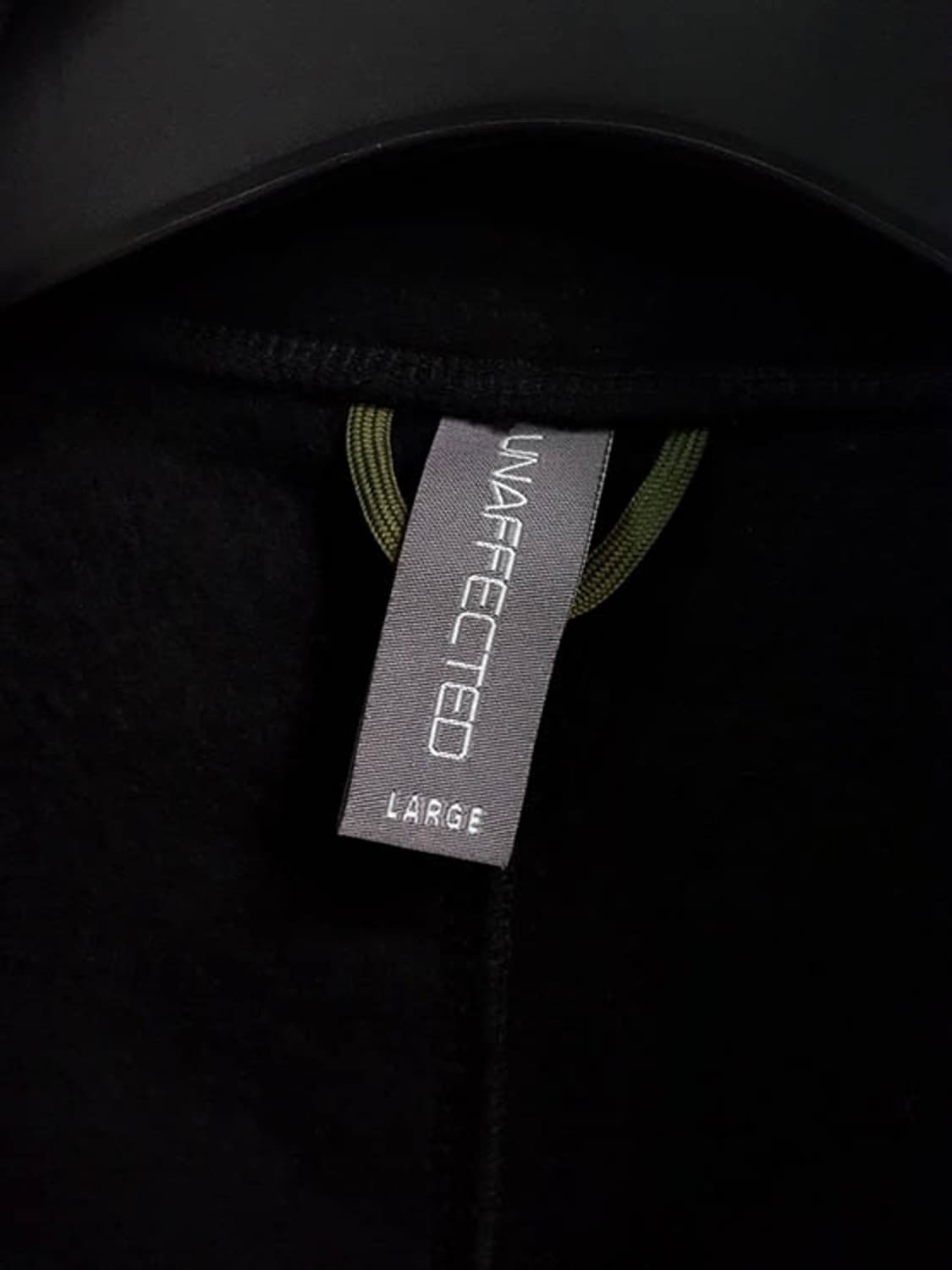 언어펙티드 플리스 자켓 블랙 프리 상품이미지7