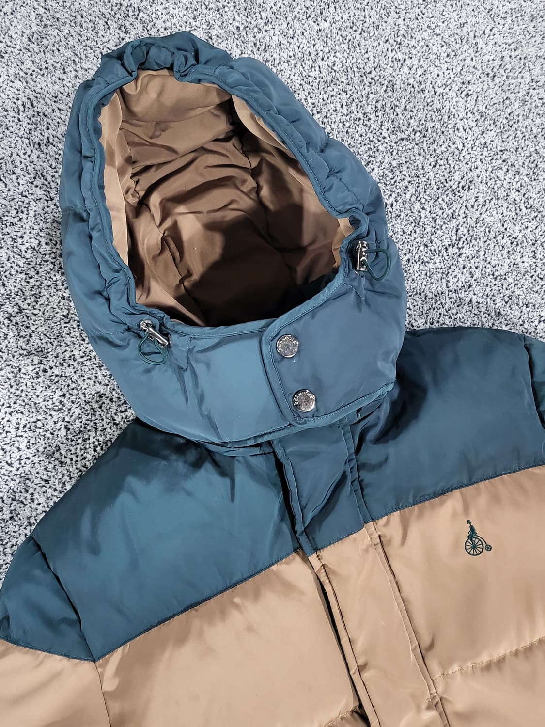 빈폴(BEANPOLE) 투톤 덕다운 패딩 자켓 상품이미지5