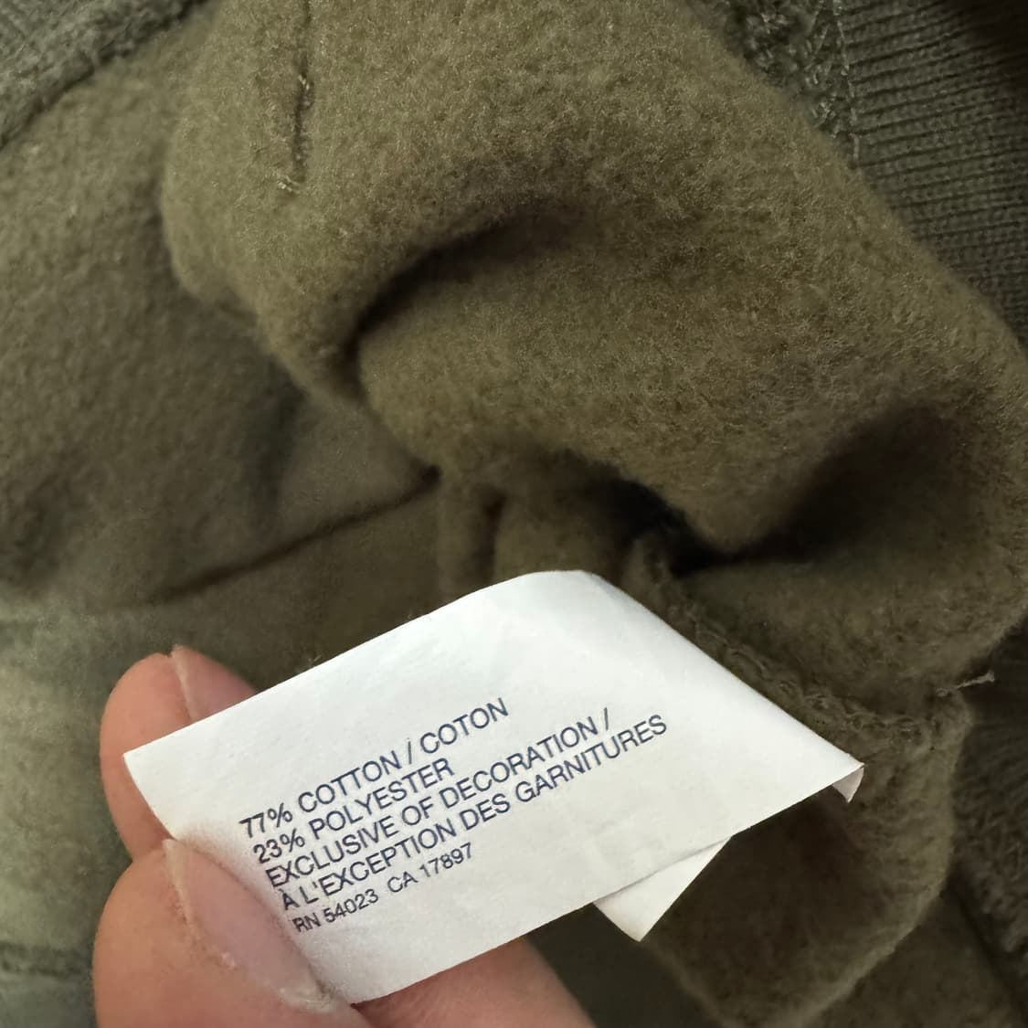 갭 카키 후드티 상품이미지6