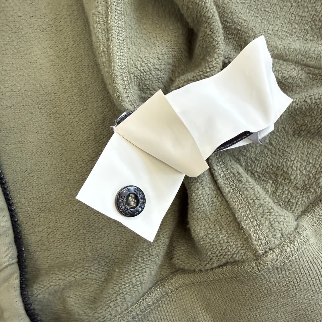 (M)스톤 아일랜드 STONE ISLAND 코튼 집업(올리브) 상품이미지7