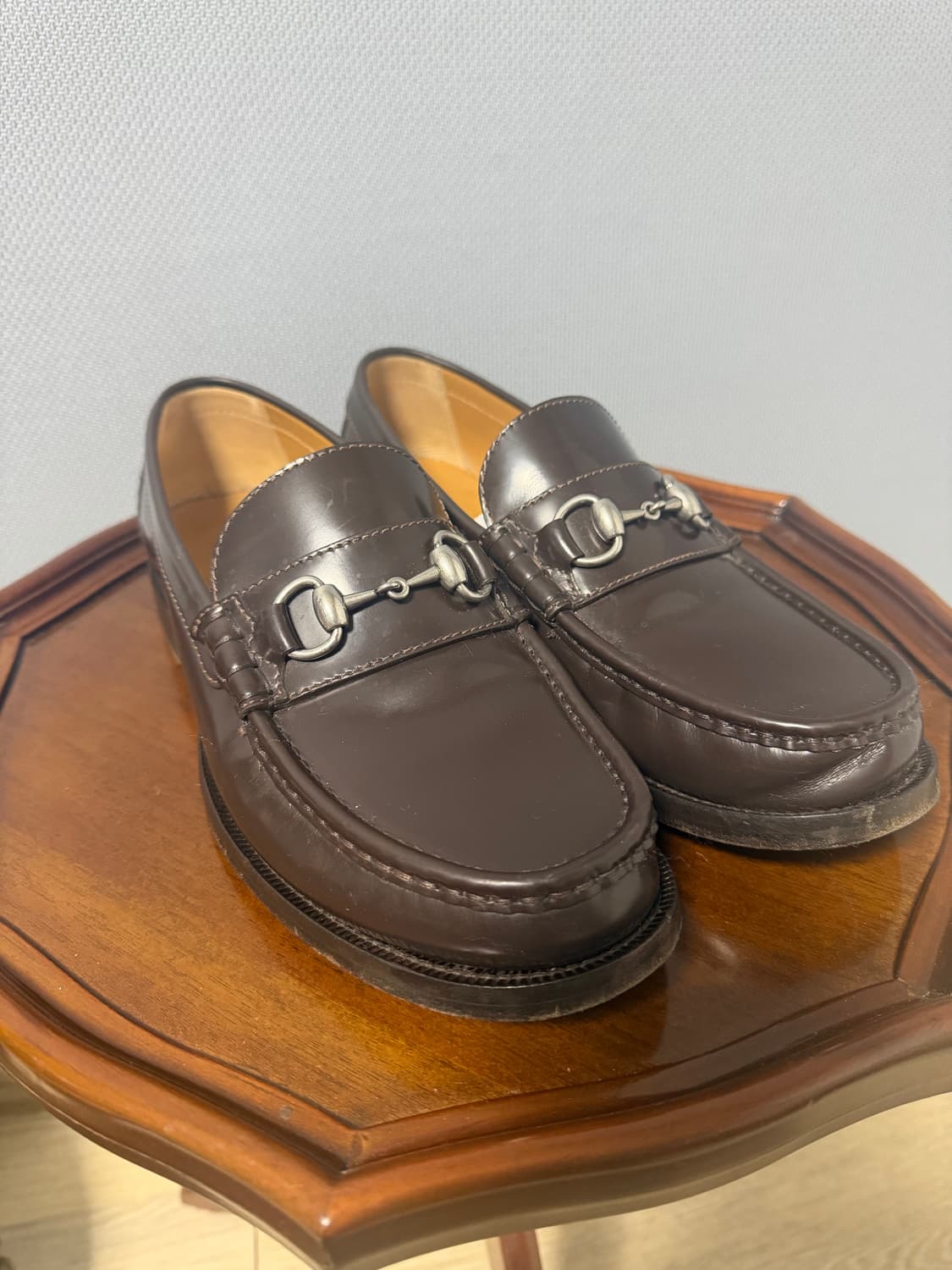 Gucci 홀스빗 브라운 로퍼 8.5 상품이미지3