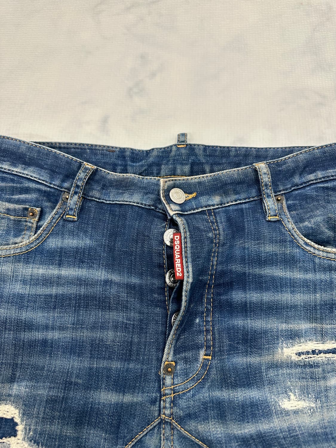 [정식수입 정품] 디스퀘어드 타이디 바이커 진 48 사이즈 상품이미지2