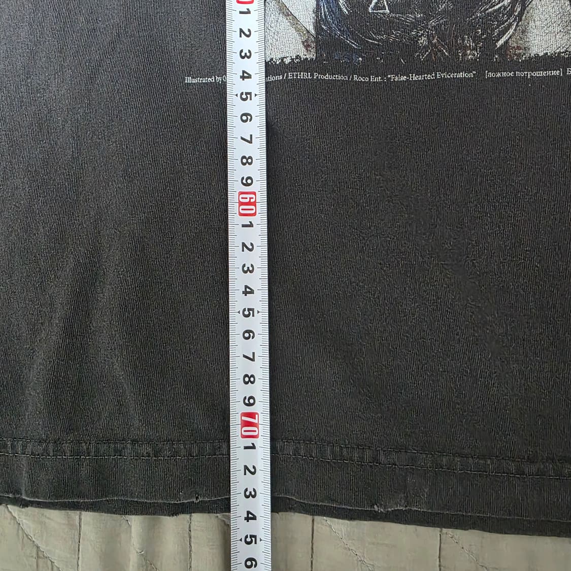 [XL] 체인소맨 레저 부틀렉 이더리얼 스튜디오 페이드 블랙 롱슬리브 상품이미지10