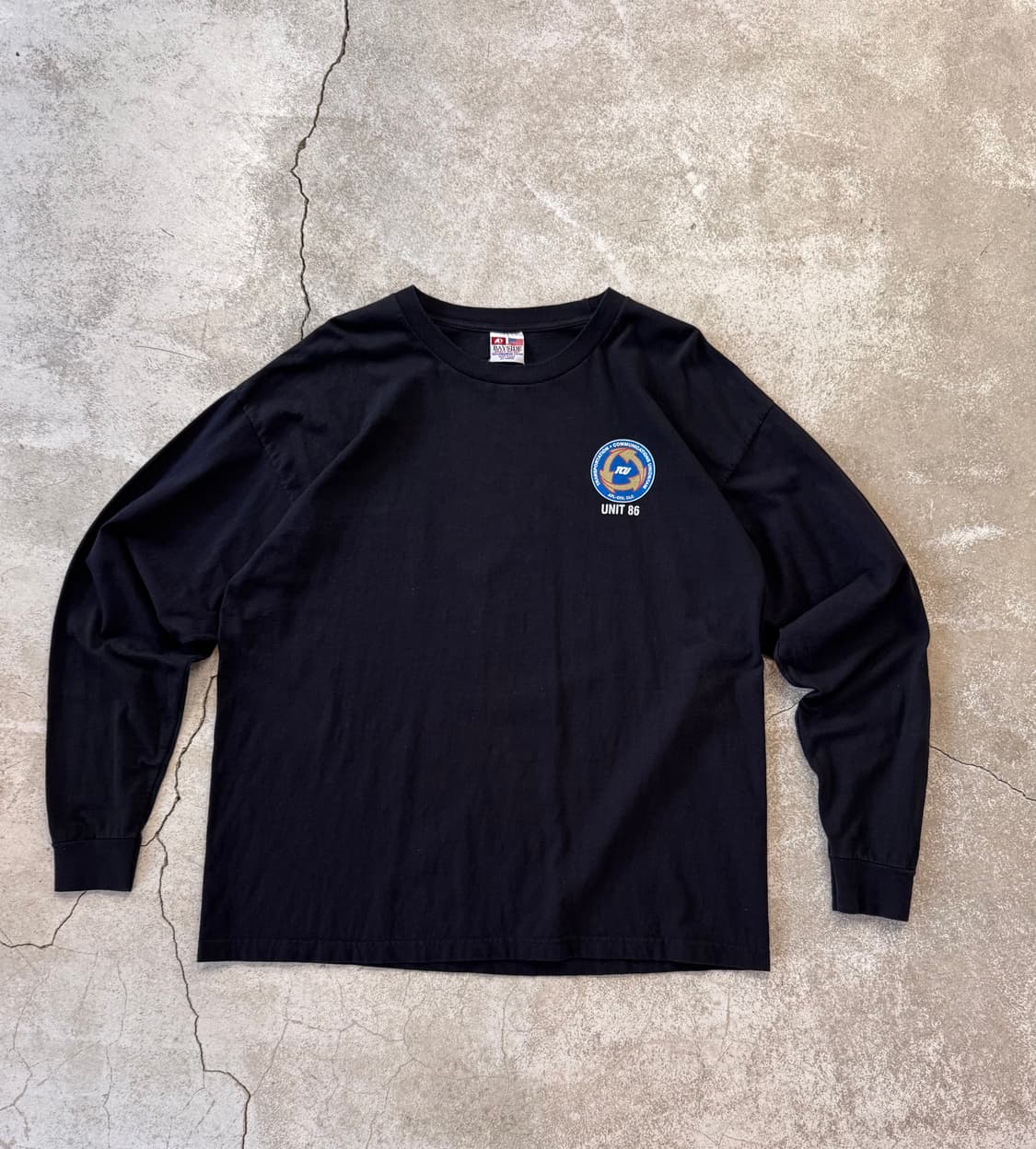 00s BAYSIDE 프린팅 롱슬리브 made in usa 상품이미지2