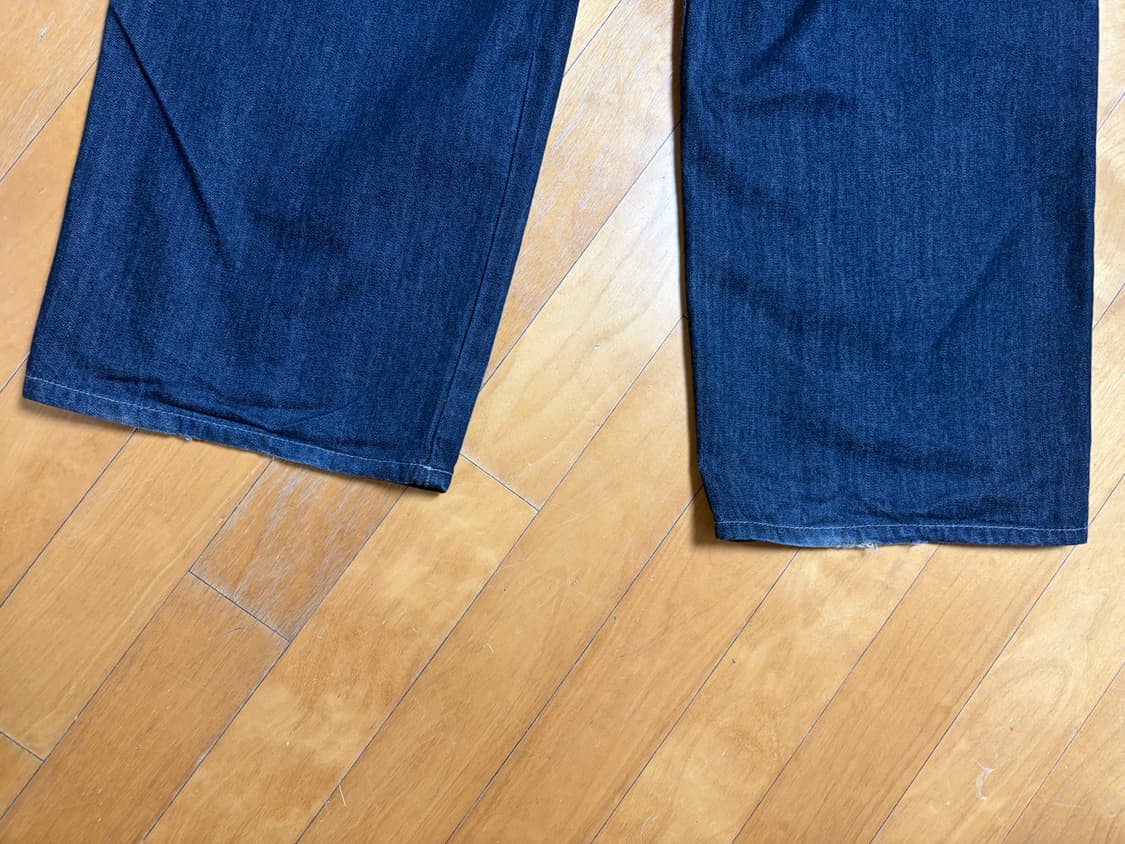 [2] 폴리테루 퍼티그 데님 팬츠 인디고 상품이미지5