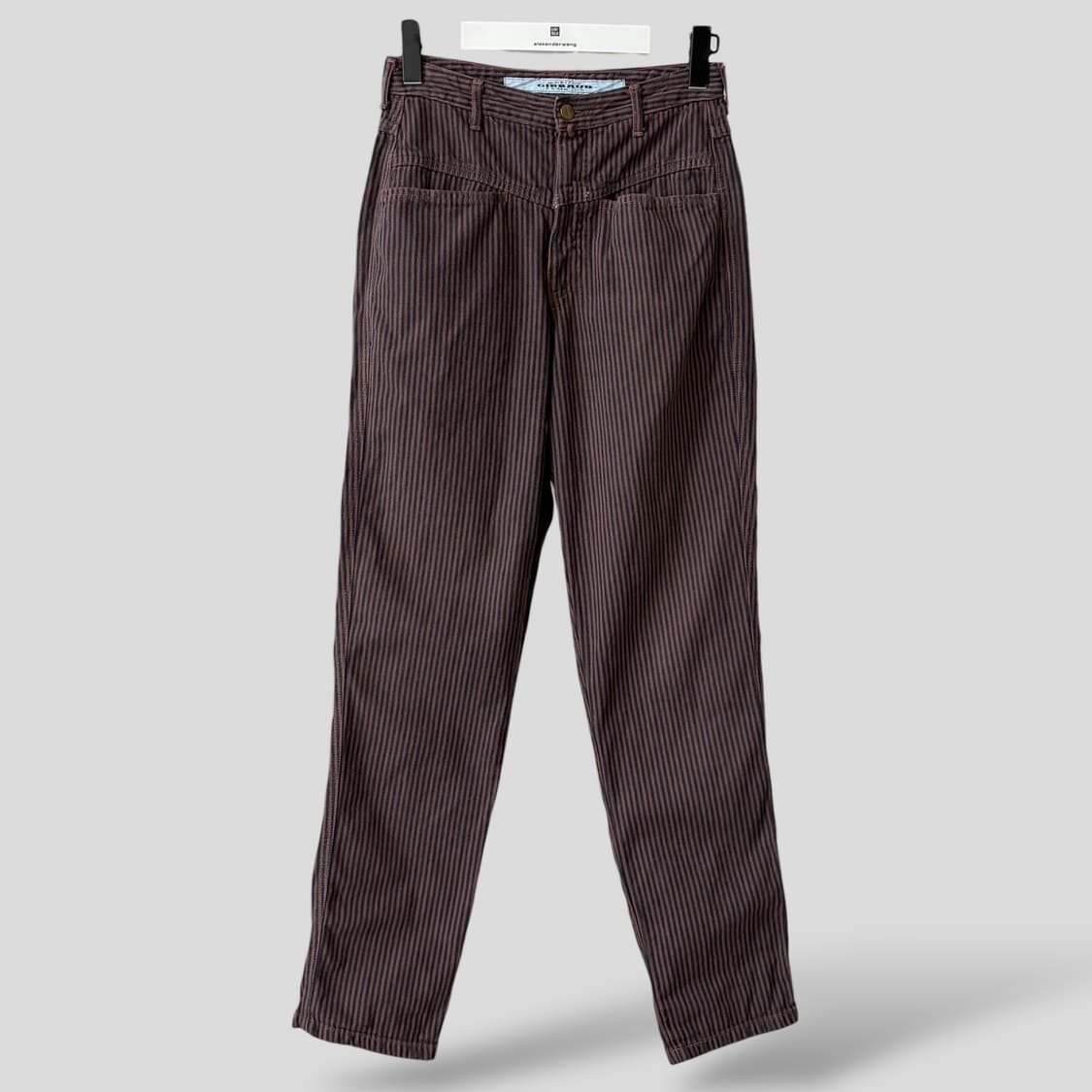 (여성28)마리떼 프랑소와 저버 스트라이프 팬츠 USA 상품이미지1