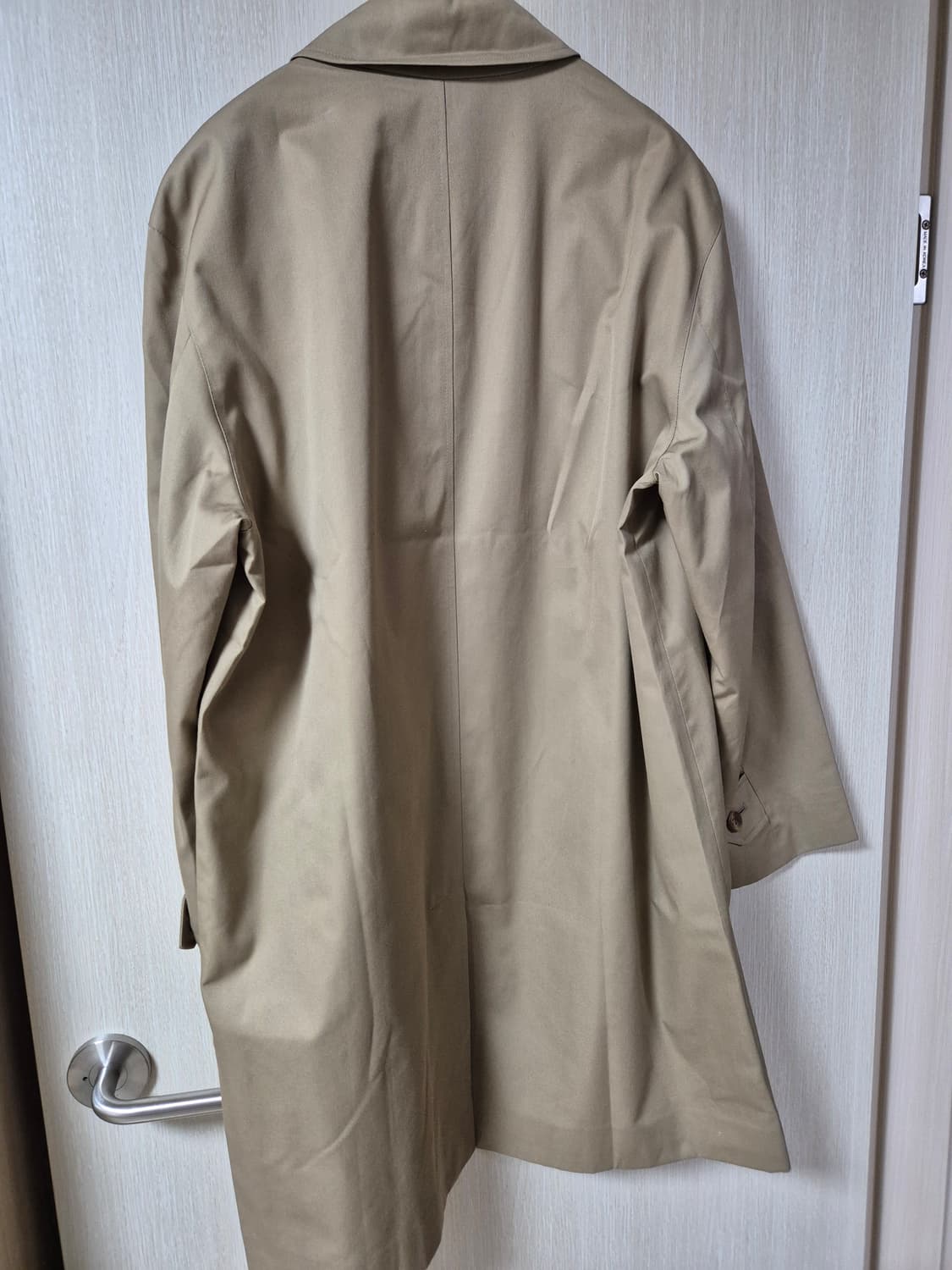 아쿠아스큐텀 싱글코트 트렌치코트  남성 M  100 상품이미지2