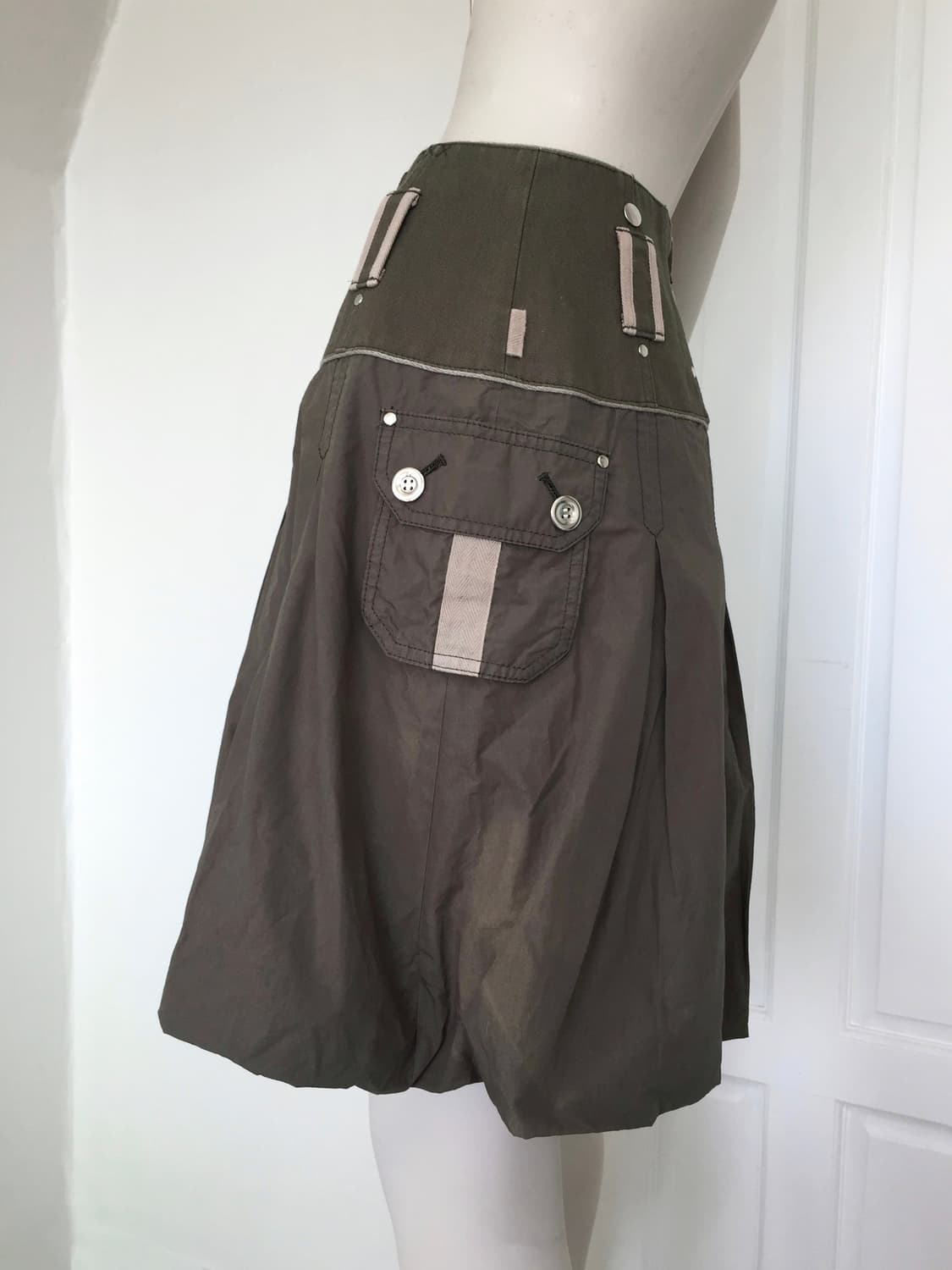 TO BE Chic  Double Button Balloon Skirt 상품이미지6