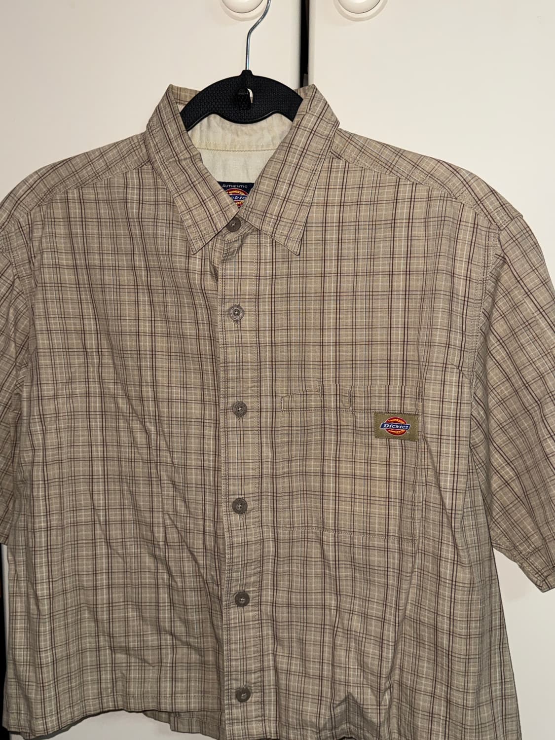 디키즈 체크 반팔셔츠 상품이미지2