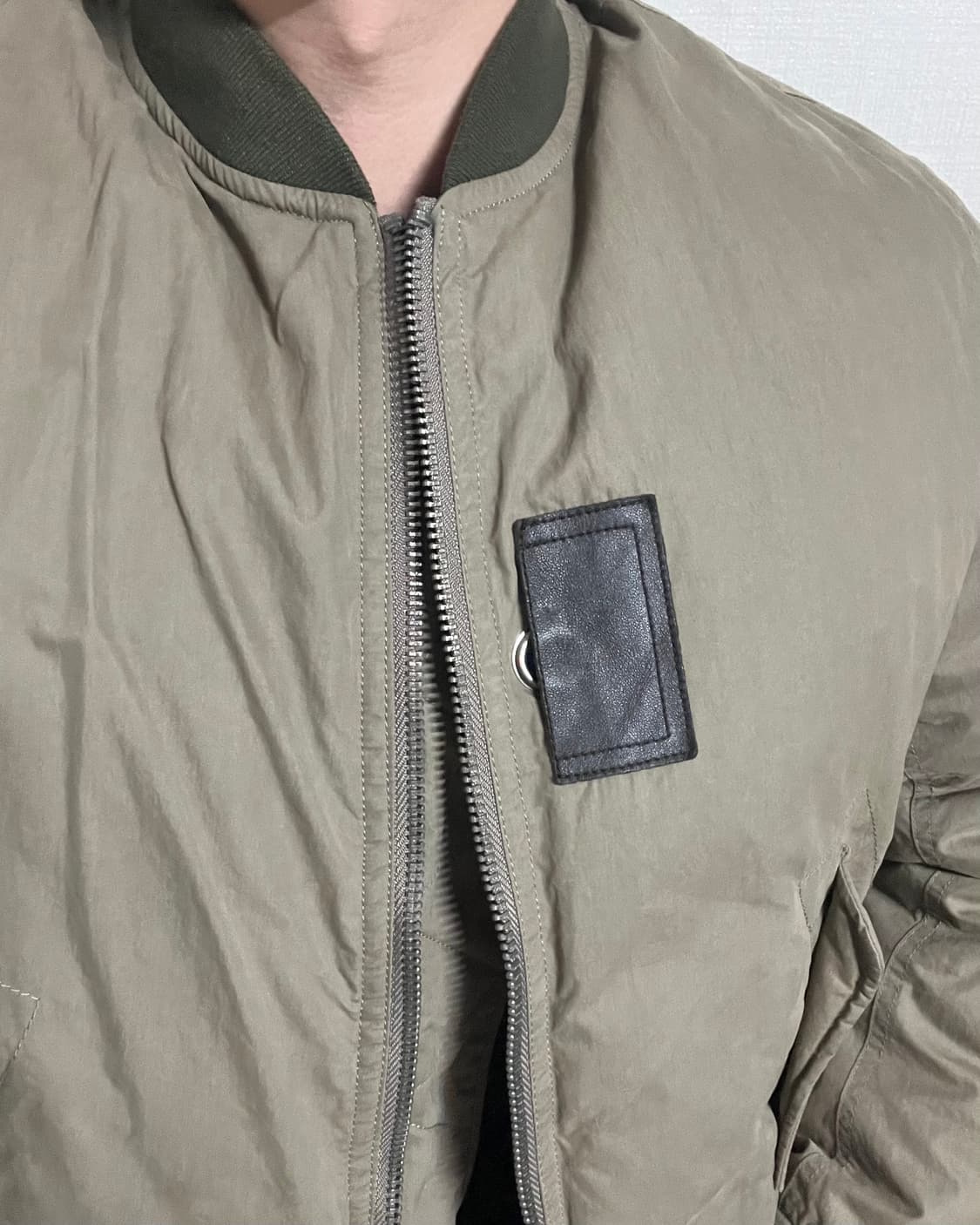 언노운피플 ma-1 패딩 봄버 상품이미지3