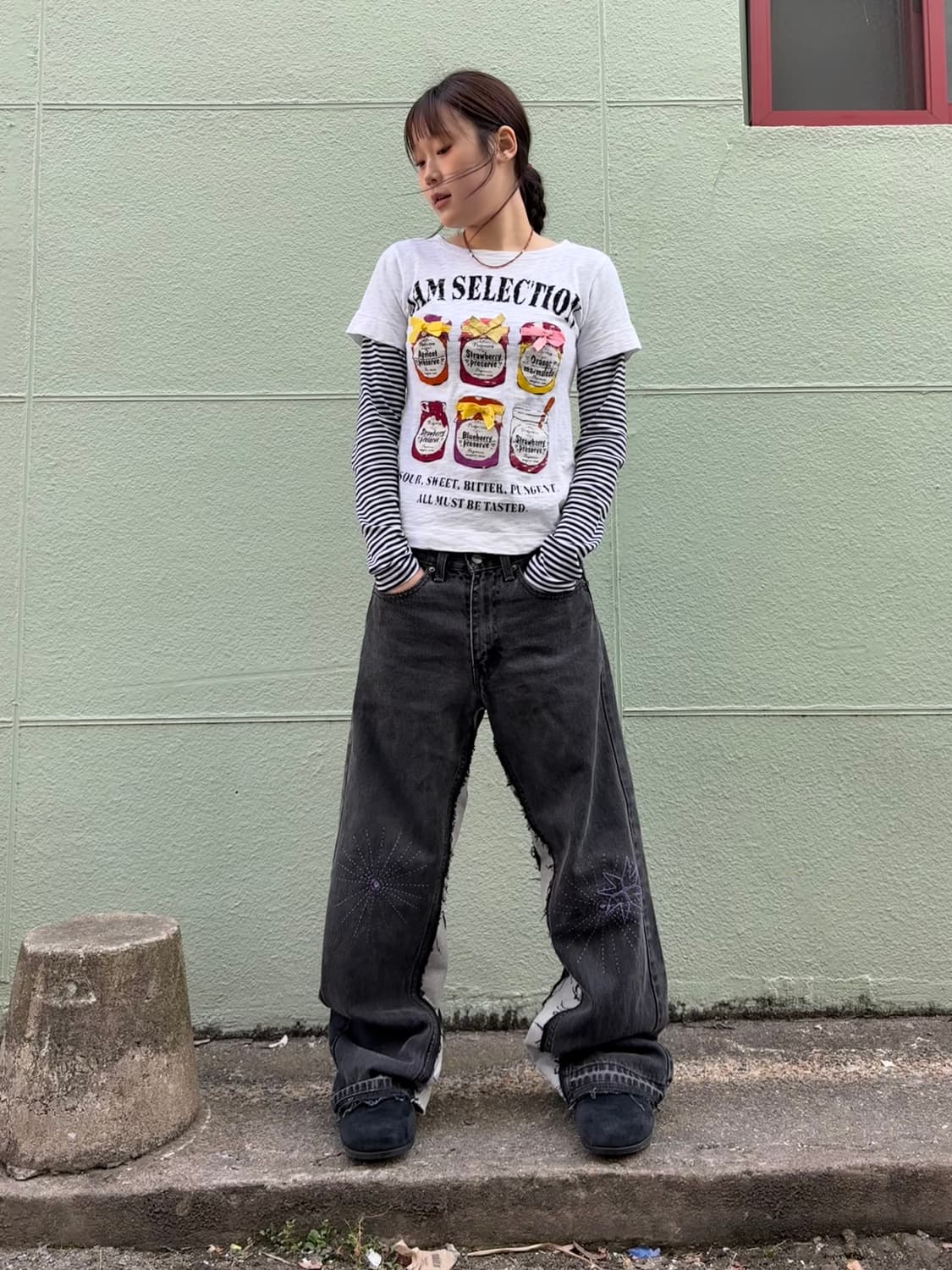 𝖭𝖮/S.019 리바이스 사시코 커스텀 상품이미지4