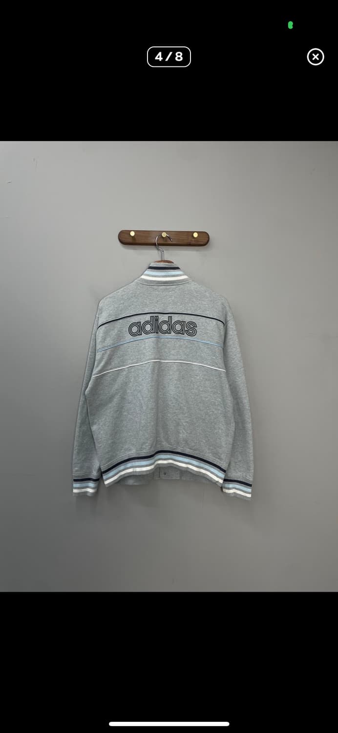 아디다스 코튼 그레이 백로고 자켓 A3174 상품이미지4