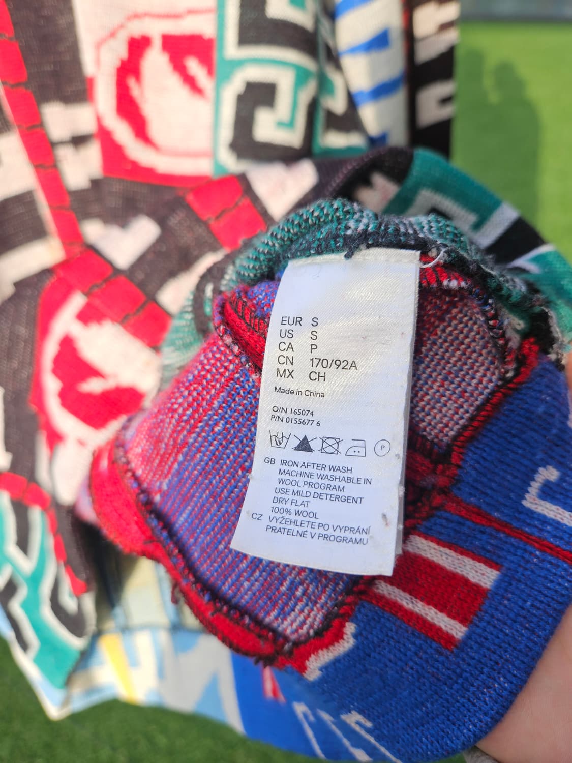 마르지엘라 H&M 멀티 스카프 울 니트 상품이미지5