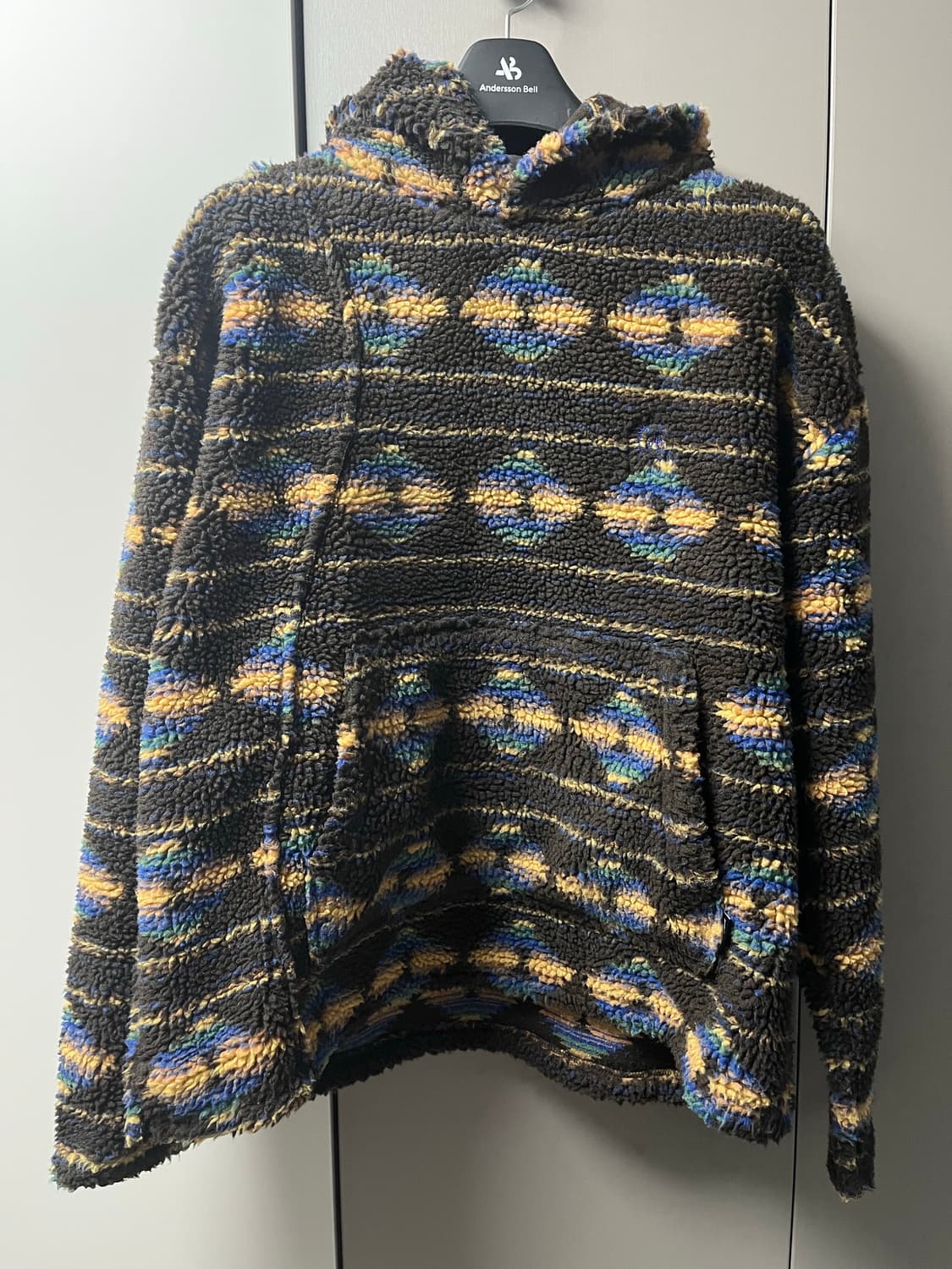 앤더슨벨 산티버 브러쉬 플리스 후디 atb794m, 브라운 S사이즈 상품이미지2