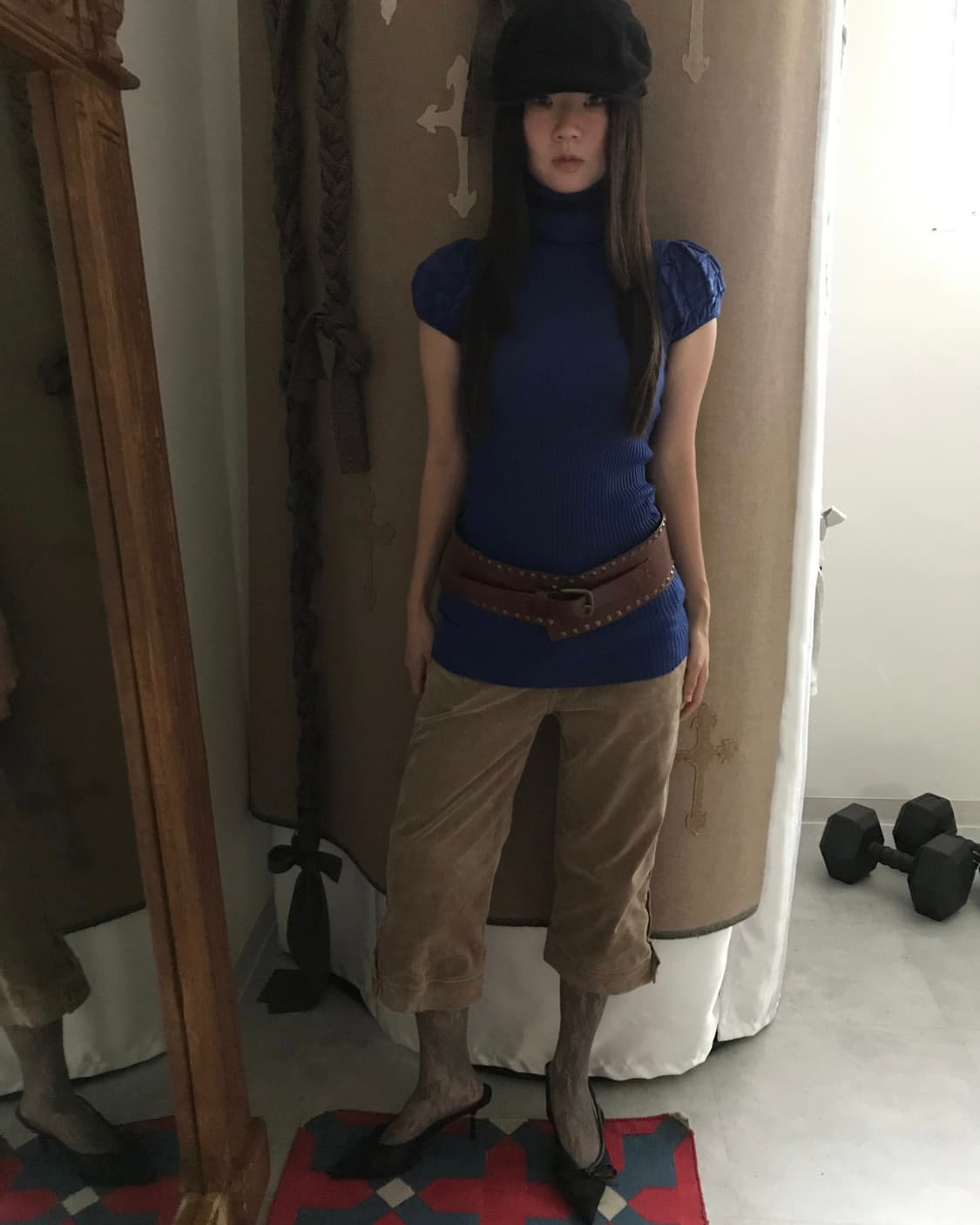 vintage corduroy button pants (29inch) 상품이미지3