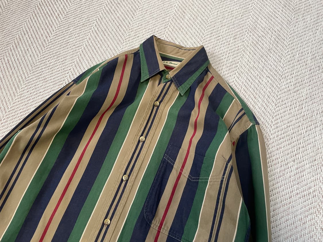 L.l bean 엘엘빈 멀티 스트라이프 셔츠  J03735 상품이미지3