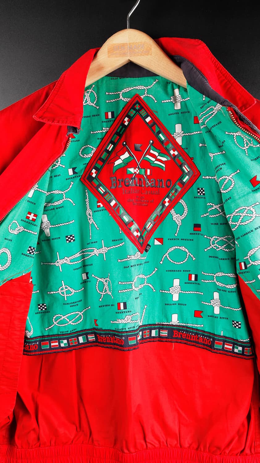 브렌타노 올드스쿨 레드 자켓 상품이미지5