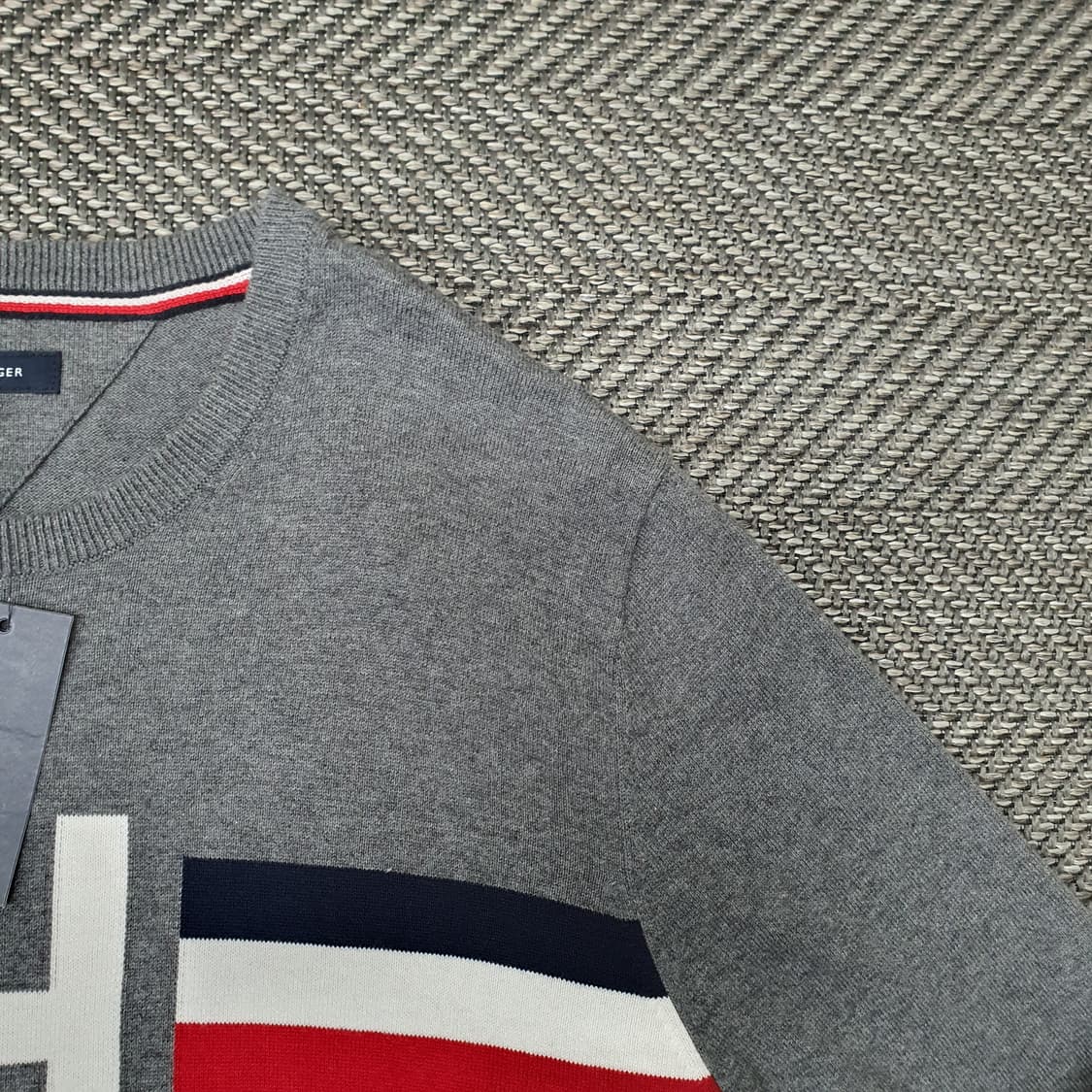 미착용 타미힐피거 면니트 남자105~110 상품이미지3