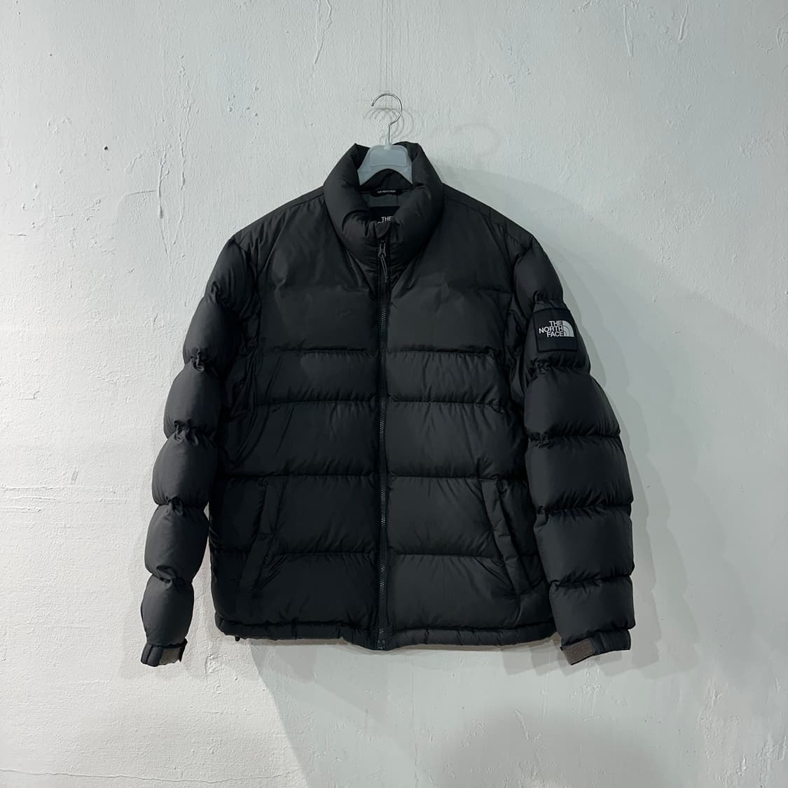 노스페이스 1992 눕시 어스팔트그레이 칸예 패딩 XL 상품이미지1