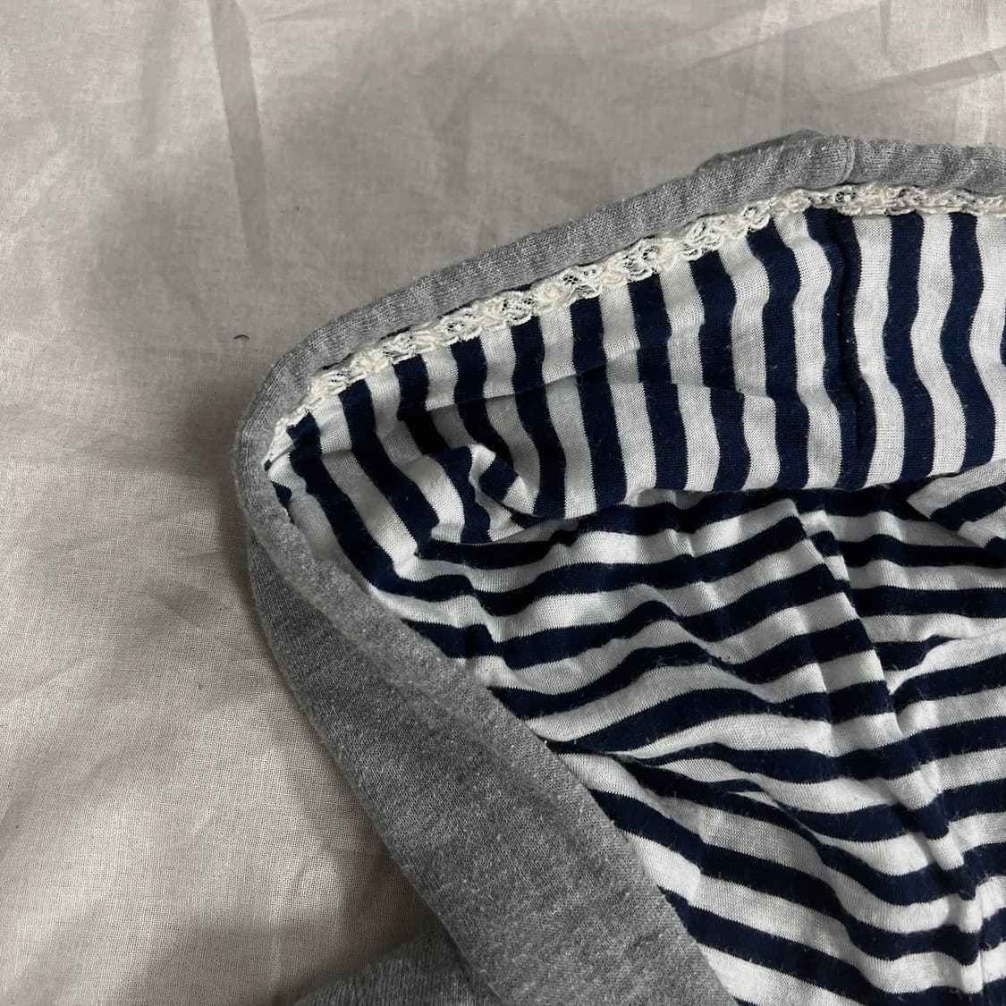 엑시즈팜 토끼 그레이 후드 원피스 상품이미지4