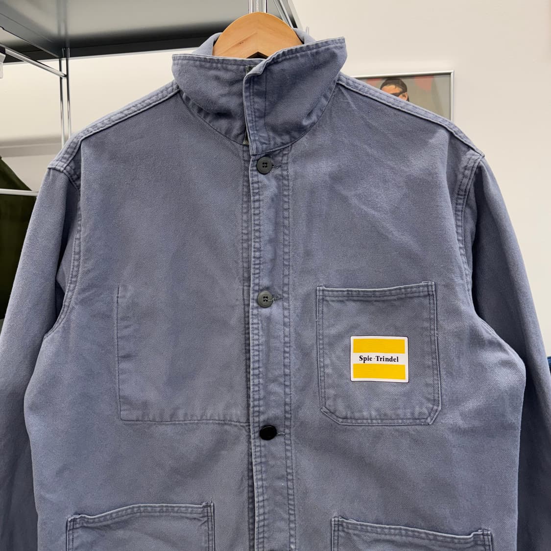 80s 빈티지 프렌치 워크 자켓 (L)   상품이미지2