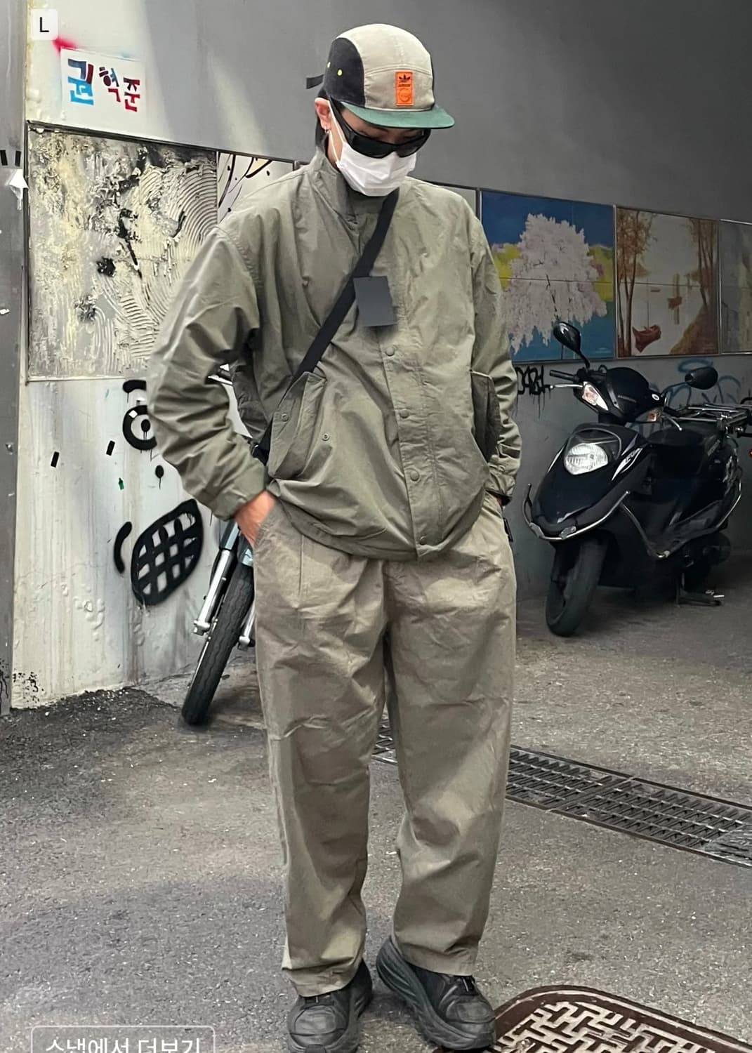 세컨모놀로그 M-51 피쉬테일 숏 필드 자켓 카키 M (100) 상품이미지9