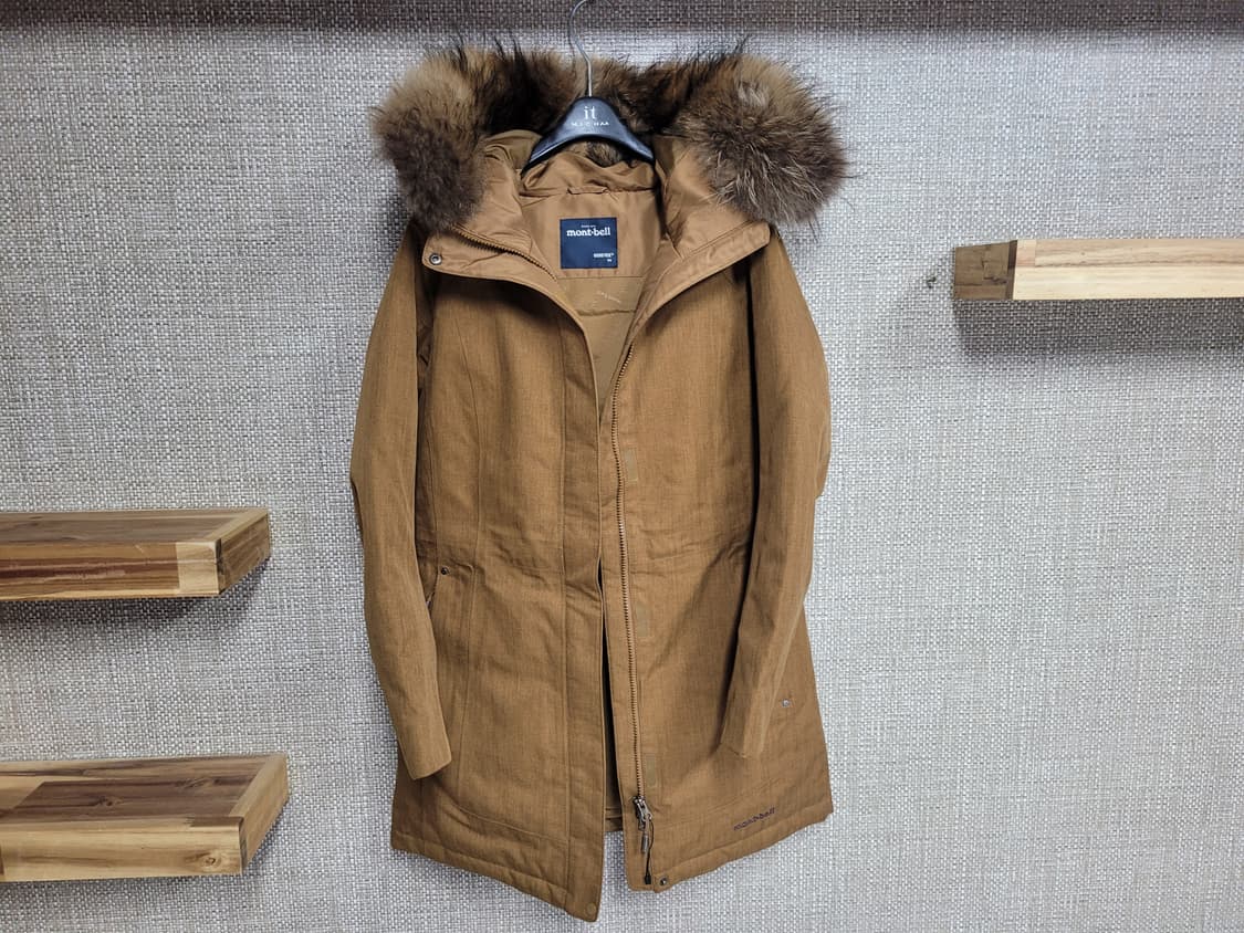 90사이즈 몽벨 거위털 패딩 점퍼 구스다운 고어텍스 상품이미지1