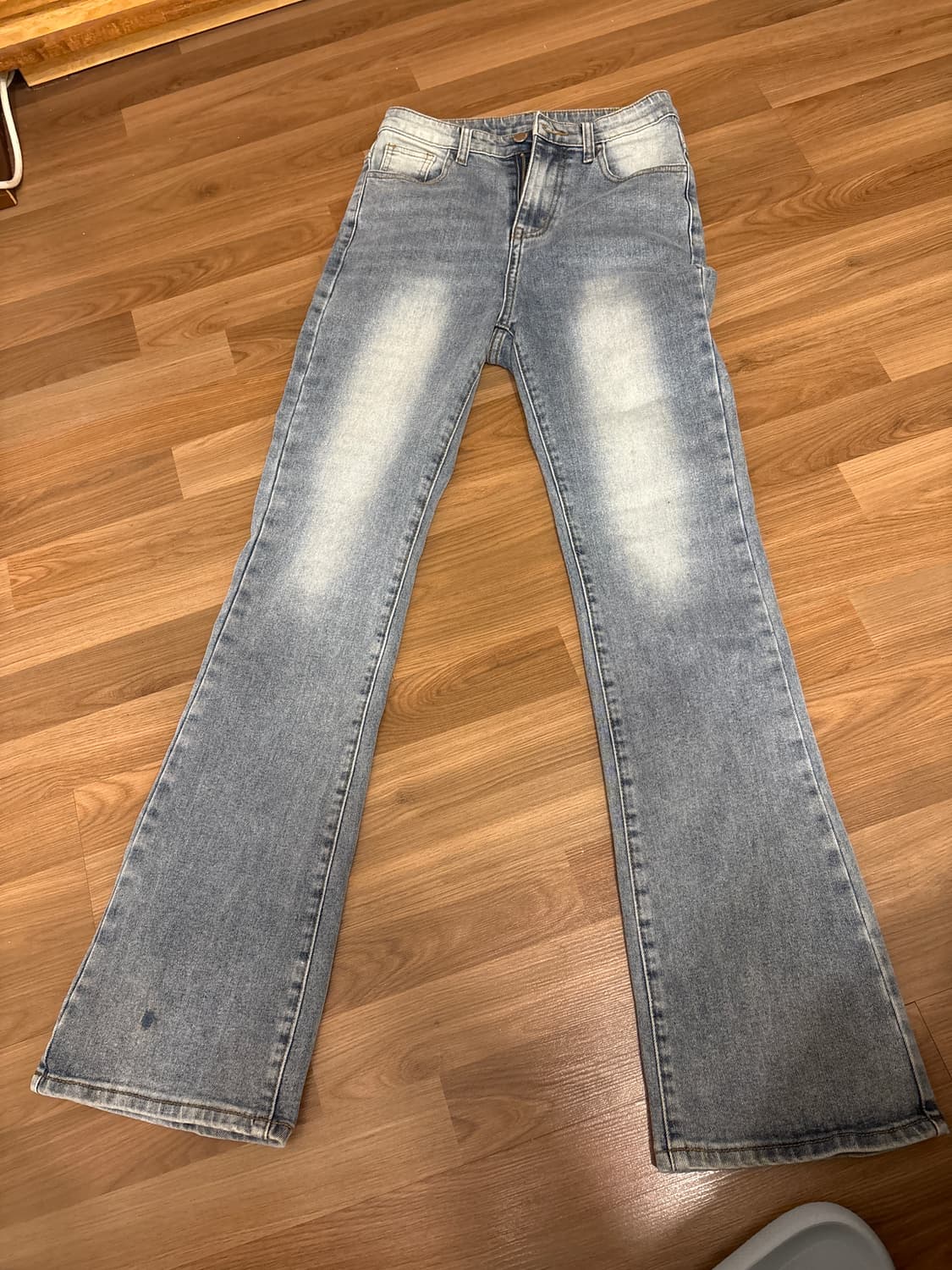 부츠컷 데님팬츠 빈티지 상품이미지1