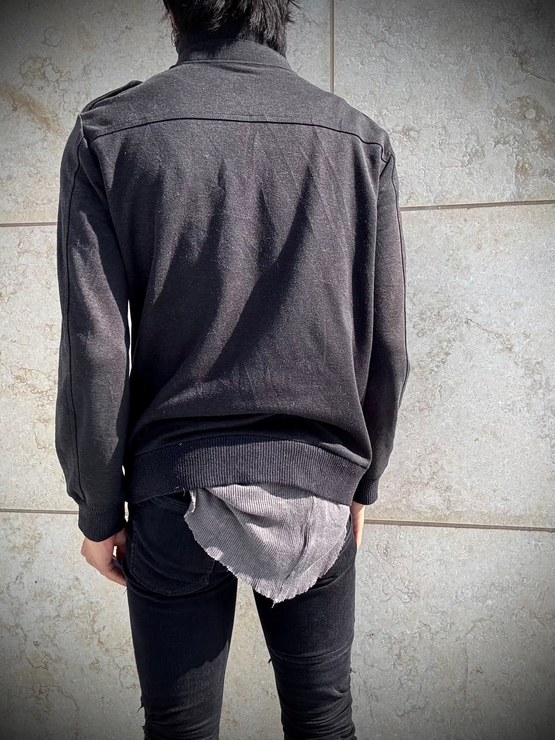 “Vondutch” 00’s Neck button Simple Zip U 상품이미지6