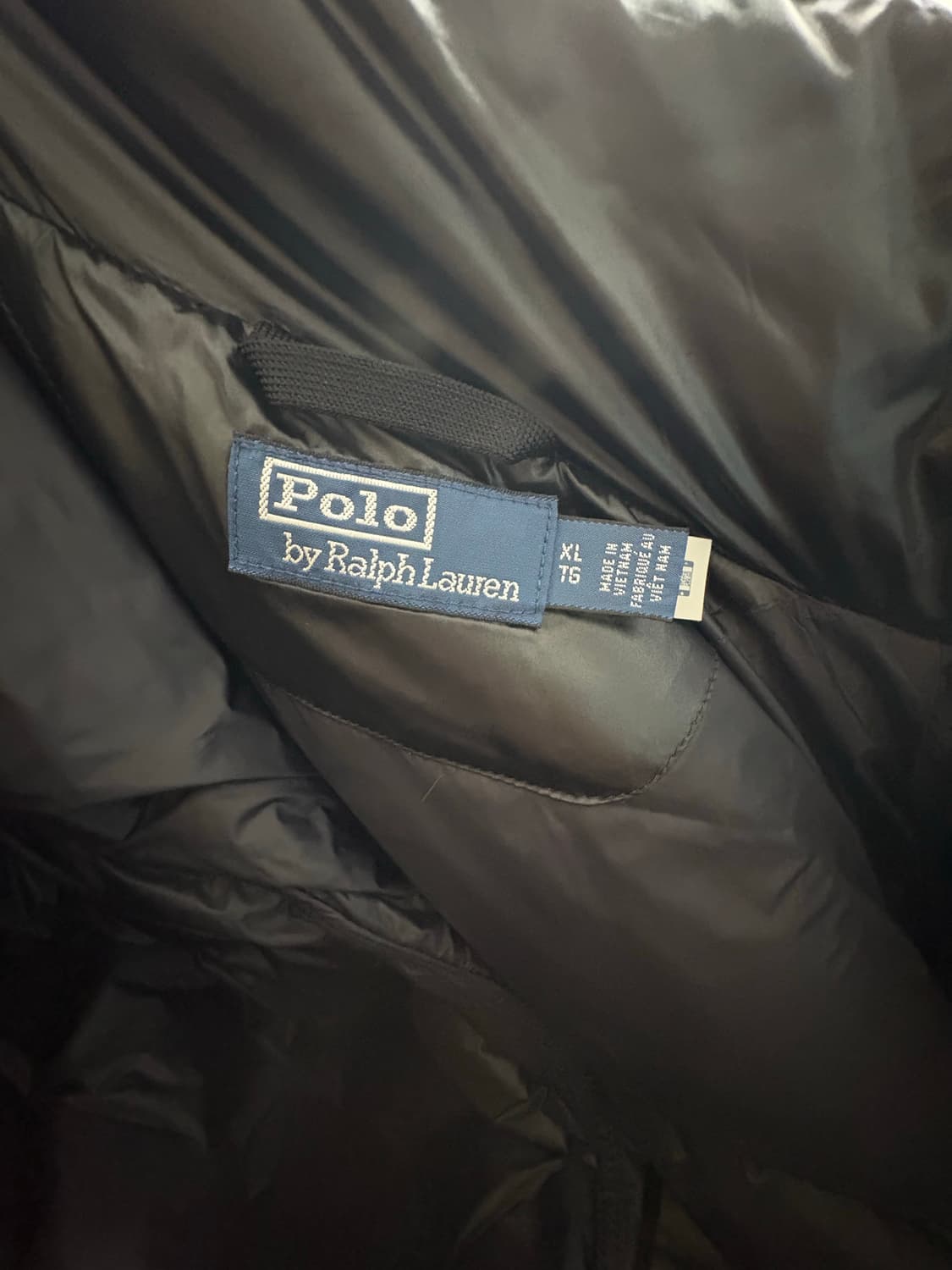 폴로랄프로렌 유광 패딩 판매 상품이미지1