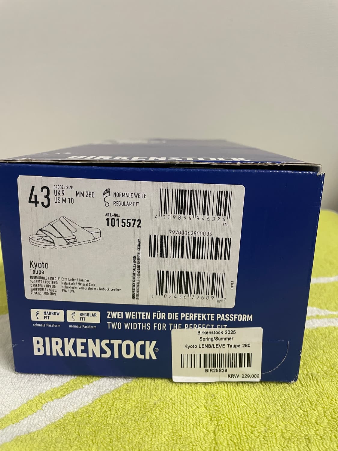 버켄스탁 교토 280 EU 43 상품이미지4