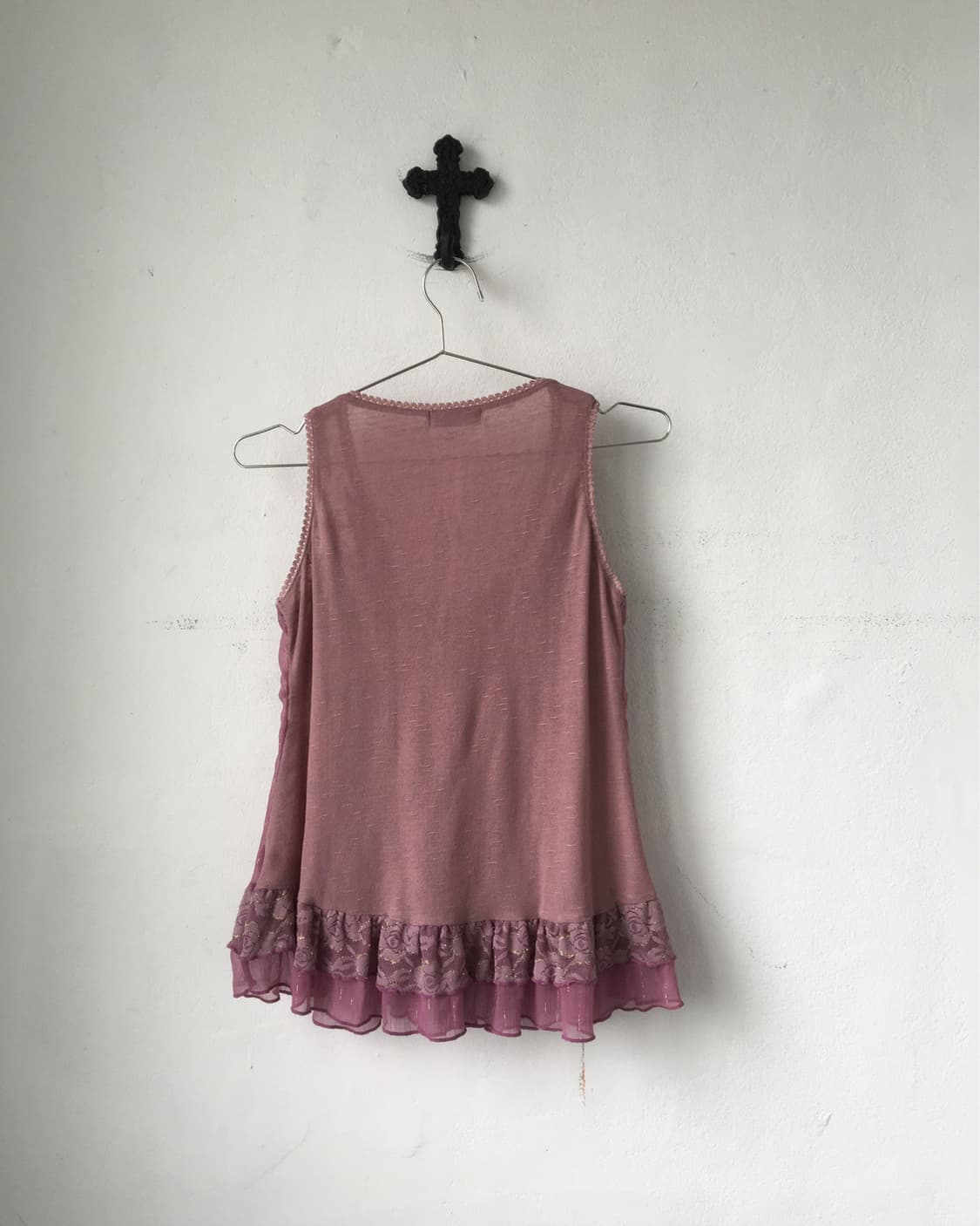 Ornament point layering point sleevelss 상품이미지3