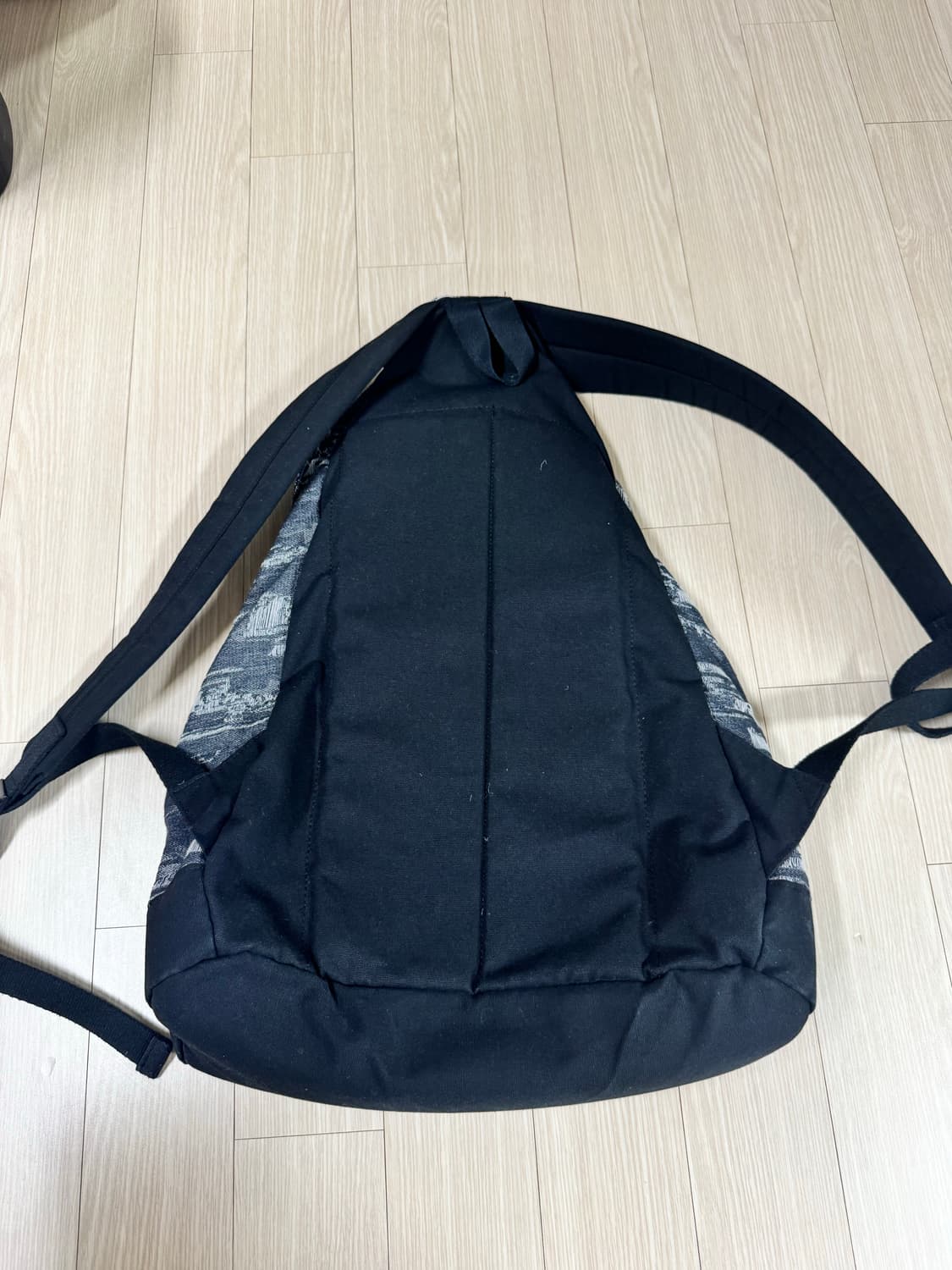 파프롬왓 파 패치 코튼 백팩_블랙 상품이미지4