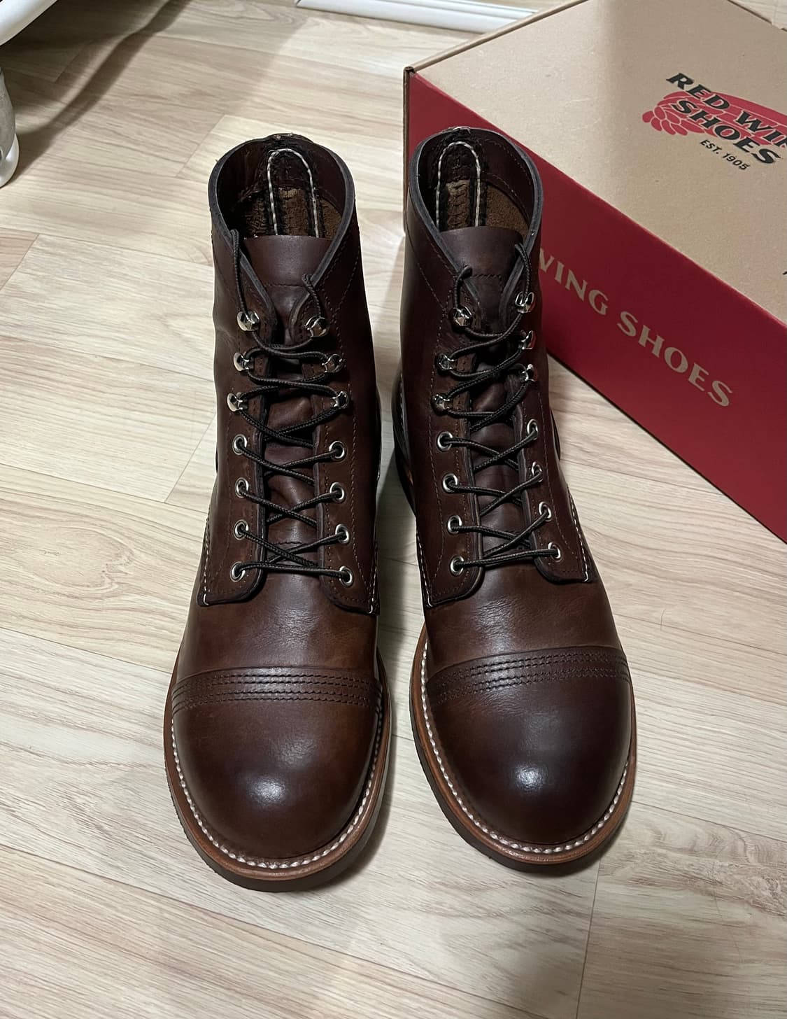 레드윙 아이언레인저 8111 앰버 하니스 8.5D(265mm) 상품이미지1