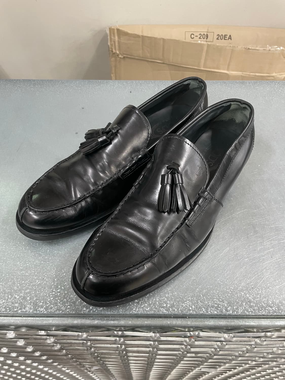 토즈 테슬 레더 로퍼 8.5 상품이미지2