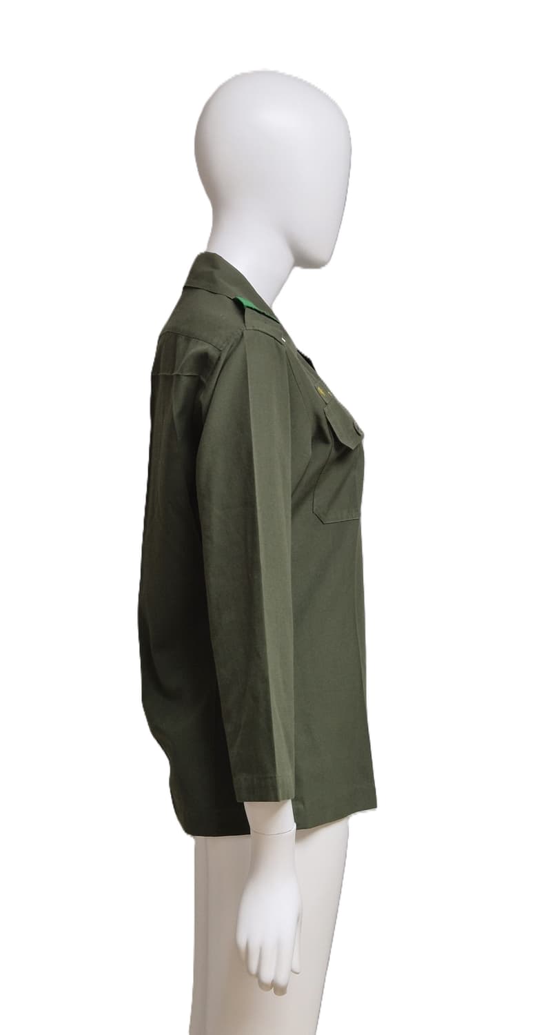 육군 구형 육군중앙경리단 준장 민무늬 전투복 상의 자켓 (XXS) 상품이미지3