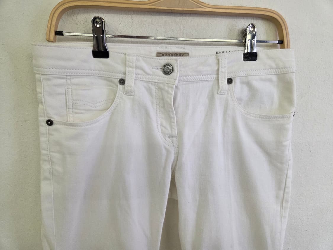 버버리 브릿 스키니진 화이트 상품이미지2