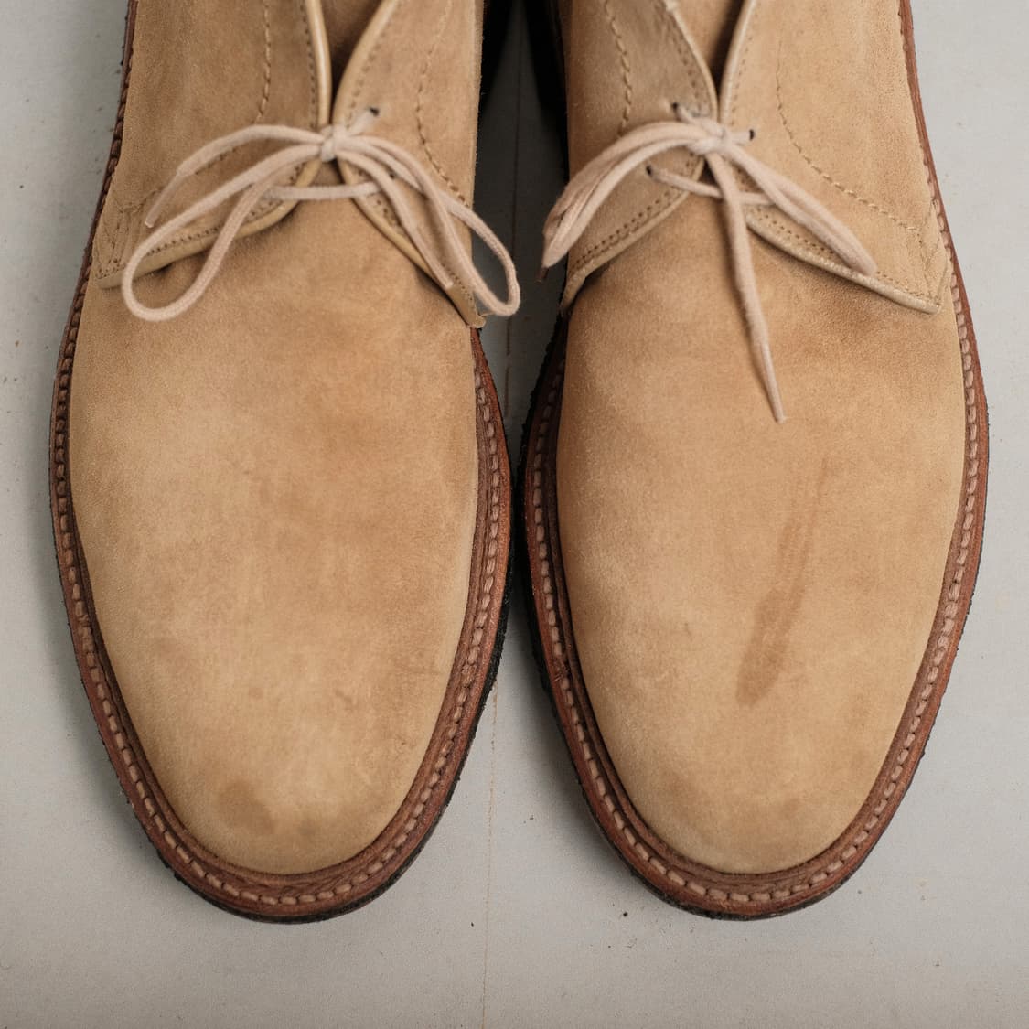 알든 J.CREW 별주 탄 스웨이드 처카부츠 9.5D(275-280) 상품이미지6