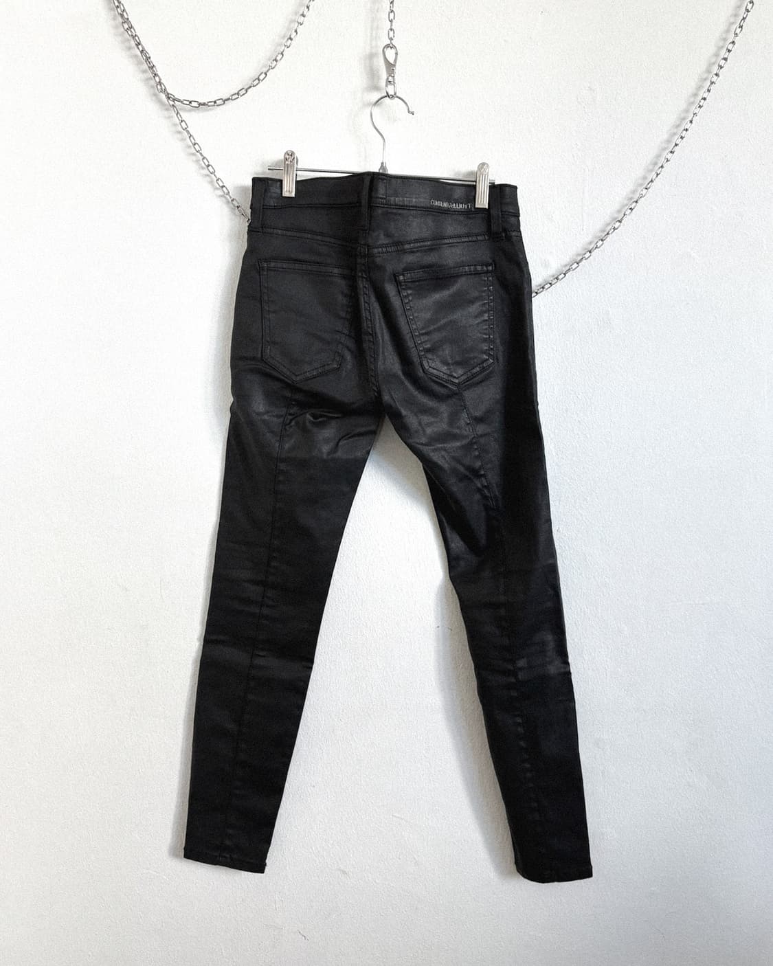 홀드중** 커렌트엘리엇 왁스코팅 로우라이즈 데님 상품이미지6