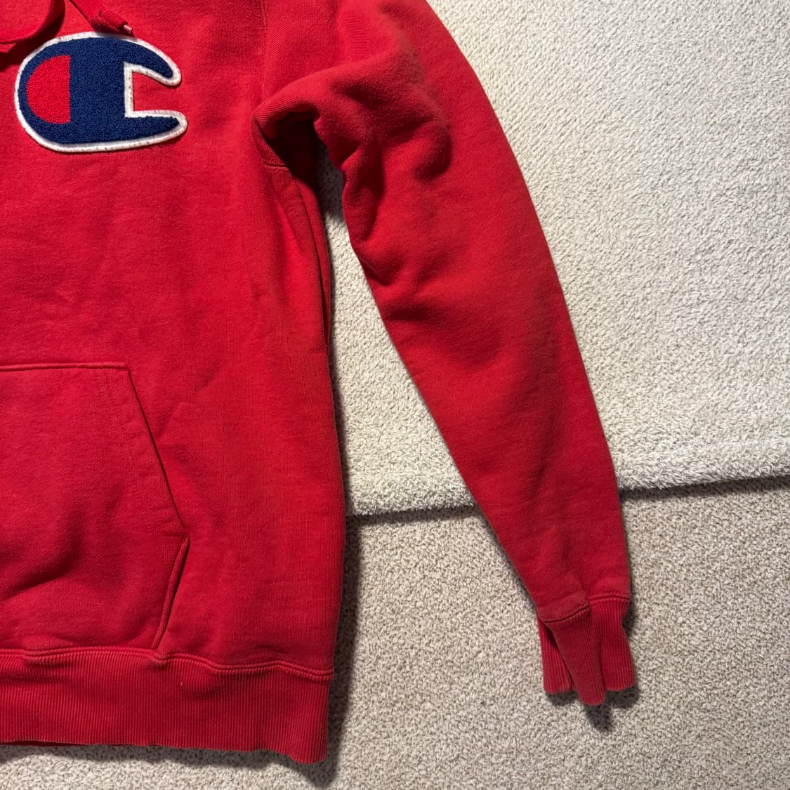 챔피온 로고 후드티 상품이미지3