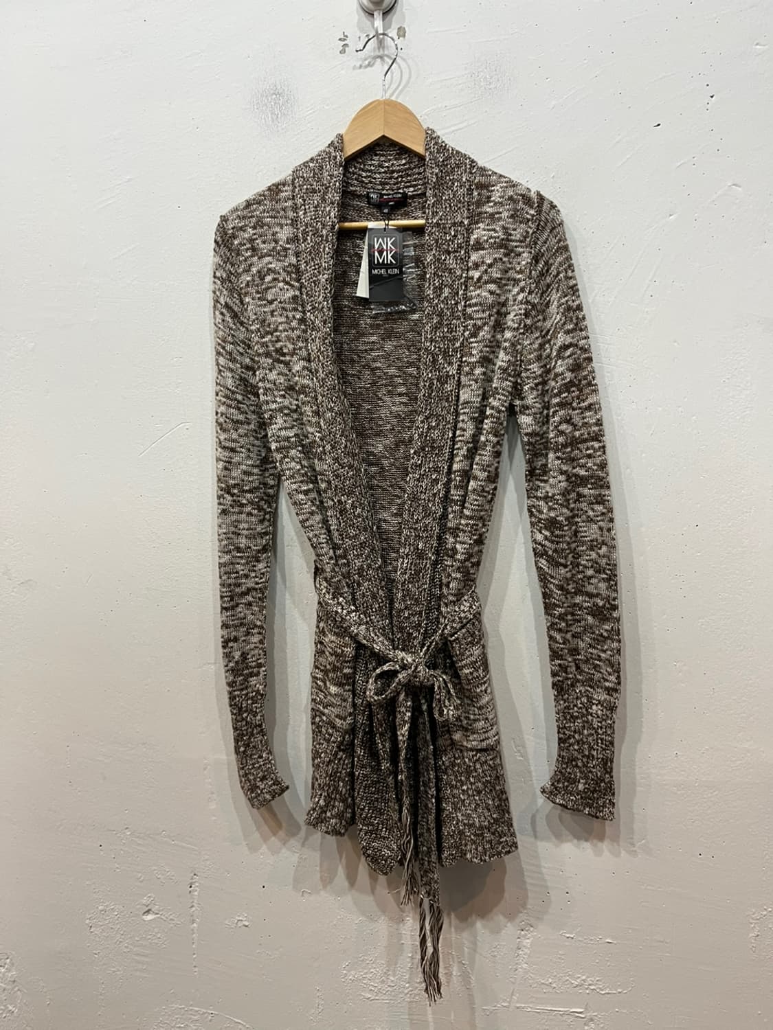 미쉘클랑 MK 린넨 블렌디드 롱가디건 미사용품  상품이미지1