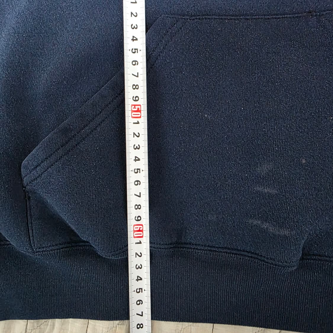 [XL] 90s USA 네이비 USN NAVY 빈티지 후드티 블리칭 상품이미지9