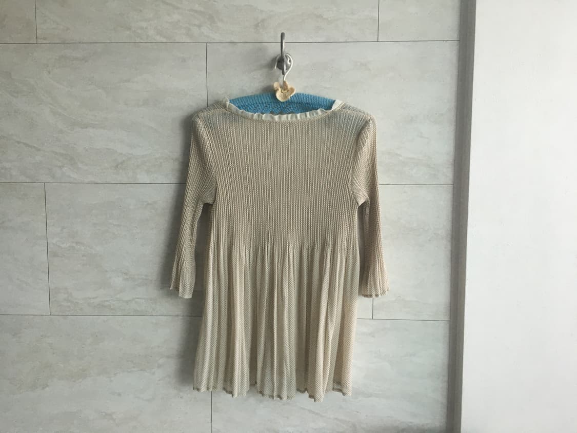 vintage pleated top 상품이미지5