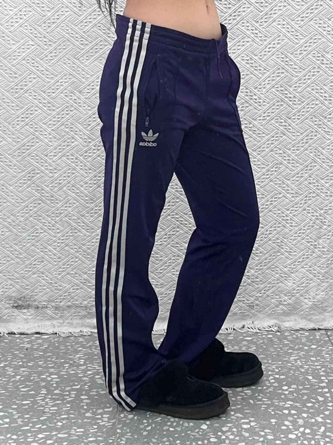 아디다스 파이어버드 Y2K 레트로 딥퍼플 트랙팬츠 95 C09523 상품이미지1