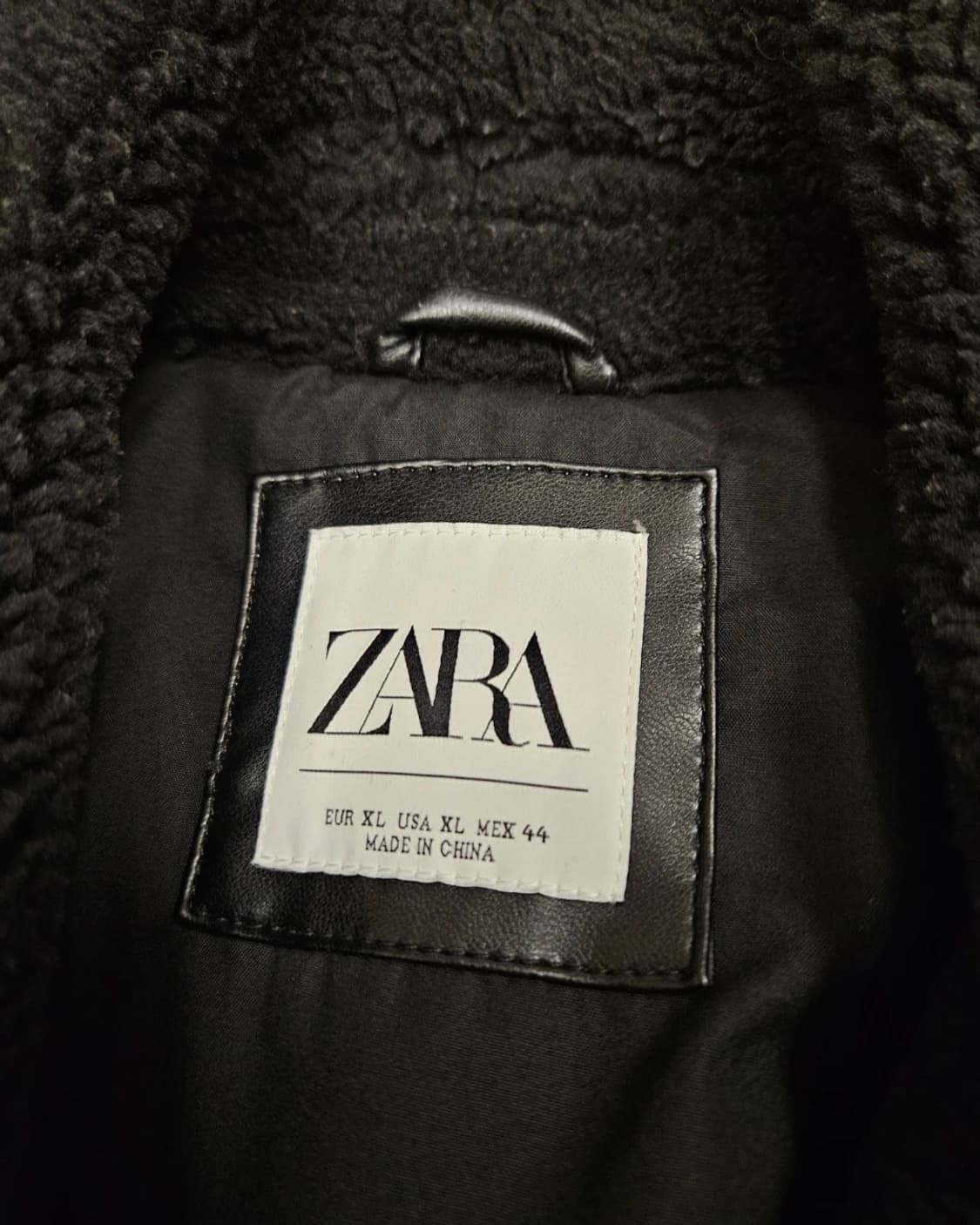 ZARA 무스탕 자켓 XL 상품이미지3