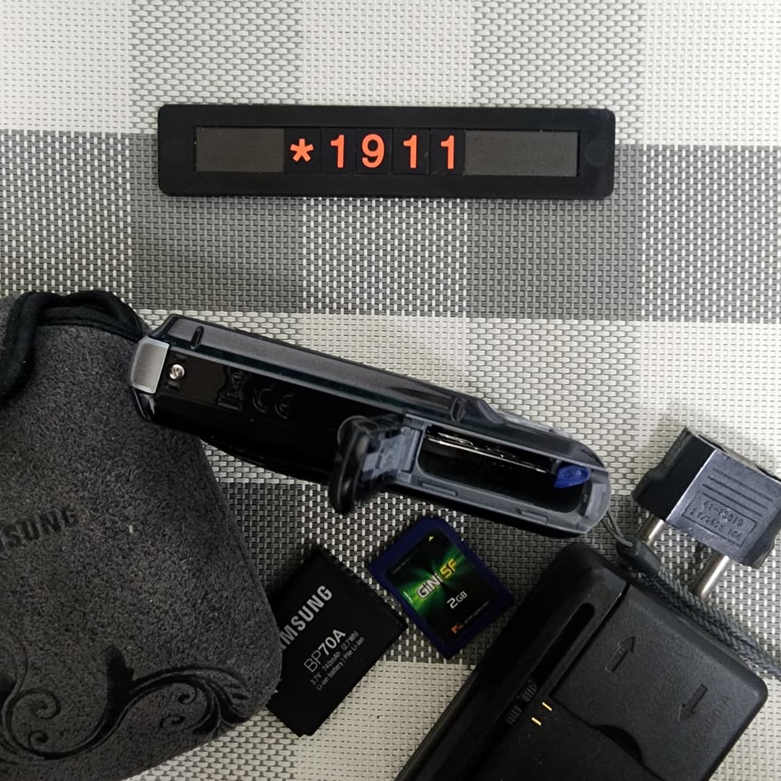 삼성 블루 ES 67 디지털카메라 파우치포함 상품이미지6